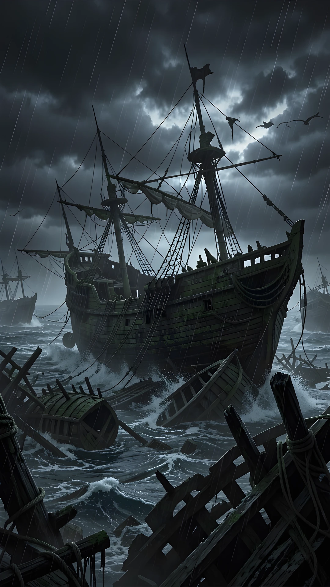 Dark Ocean Depths