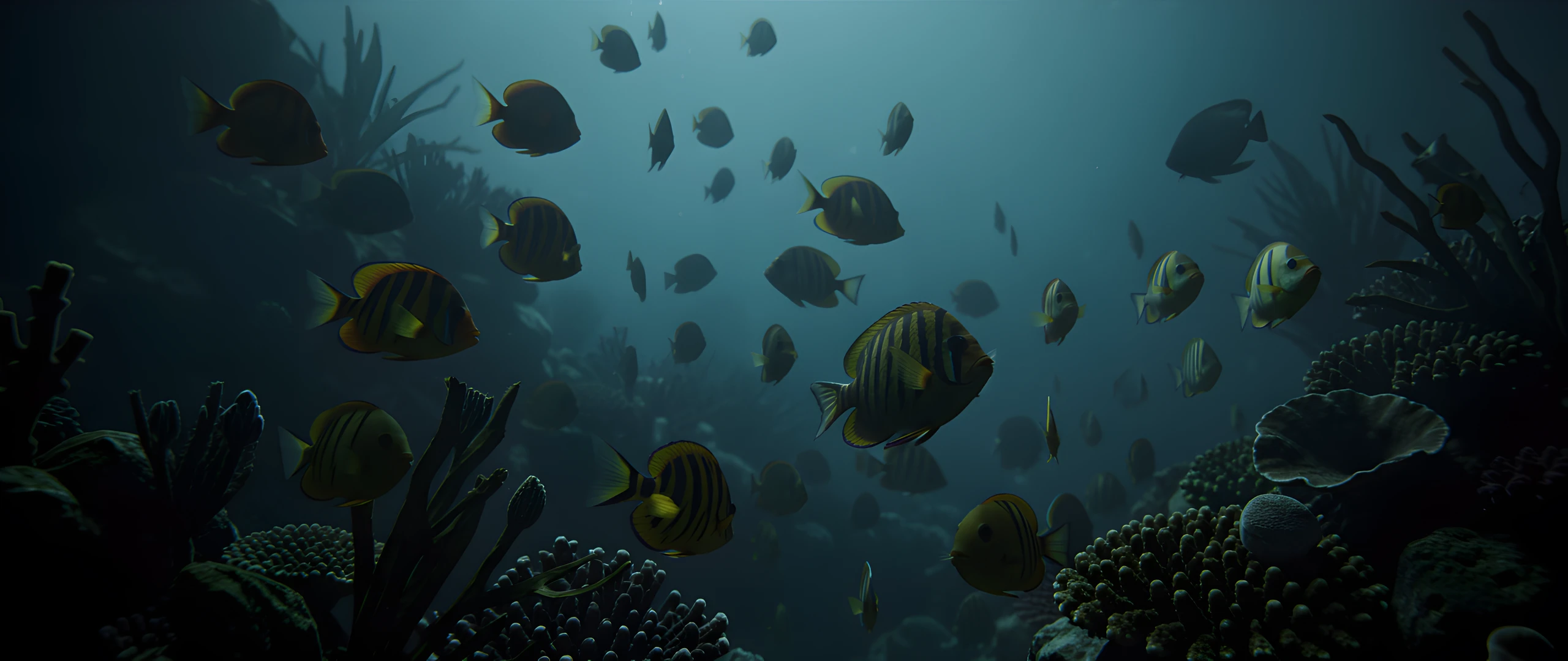 Tropical Reef Scene