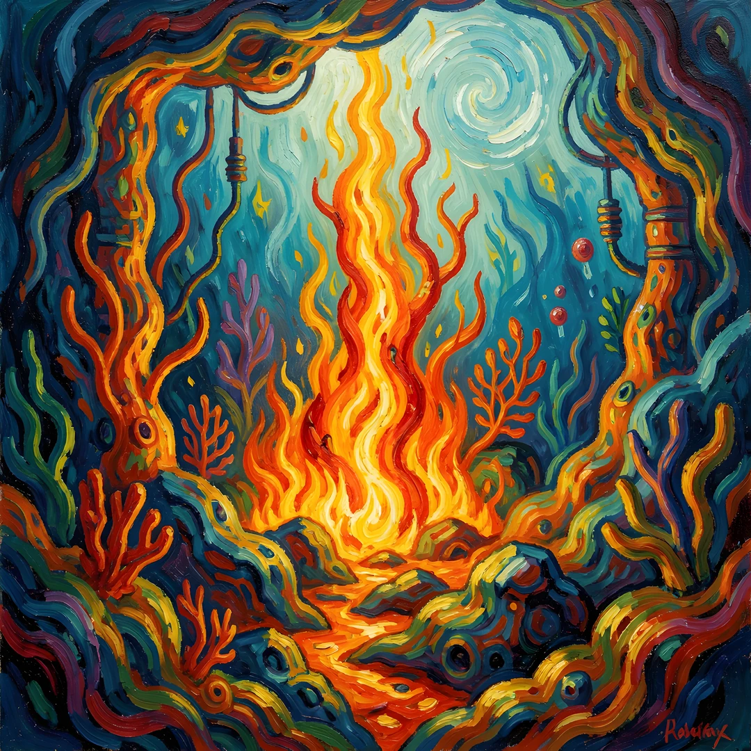 Starry Night Sky