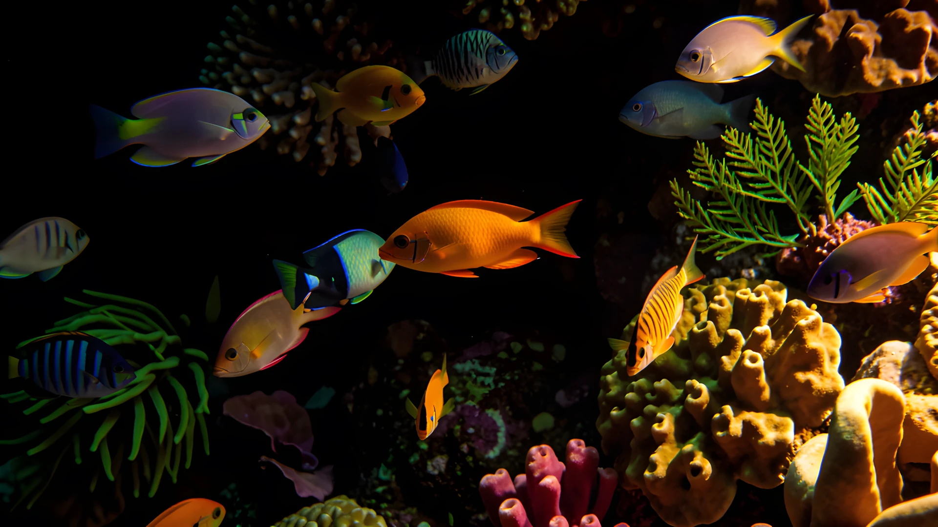 Golden Reef Scene