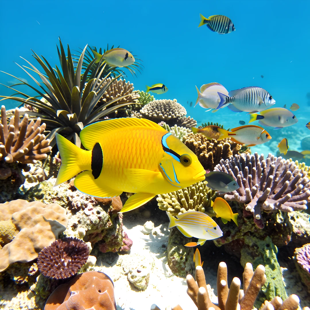 Tropical Ocean Scene