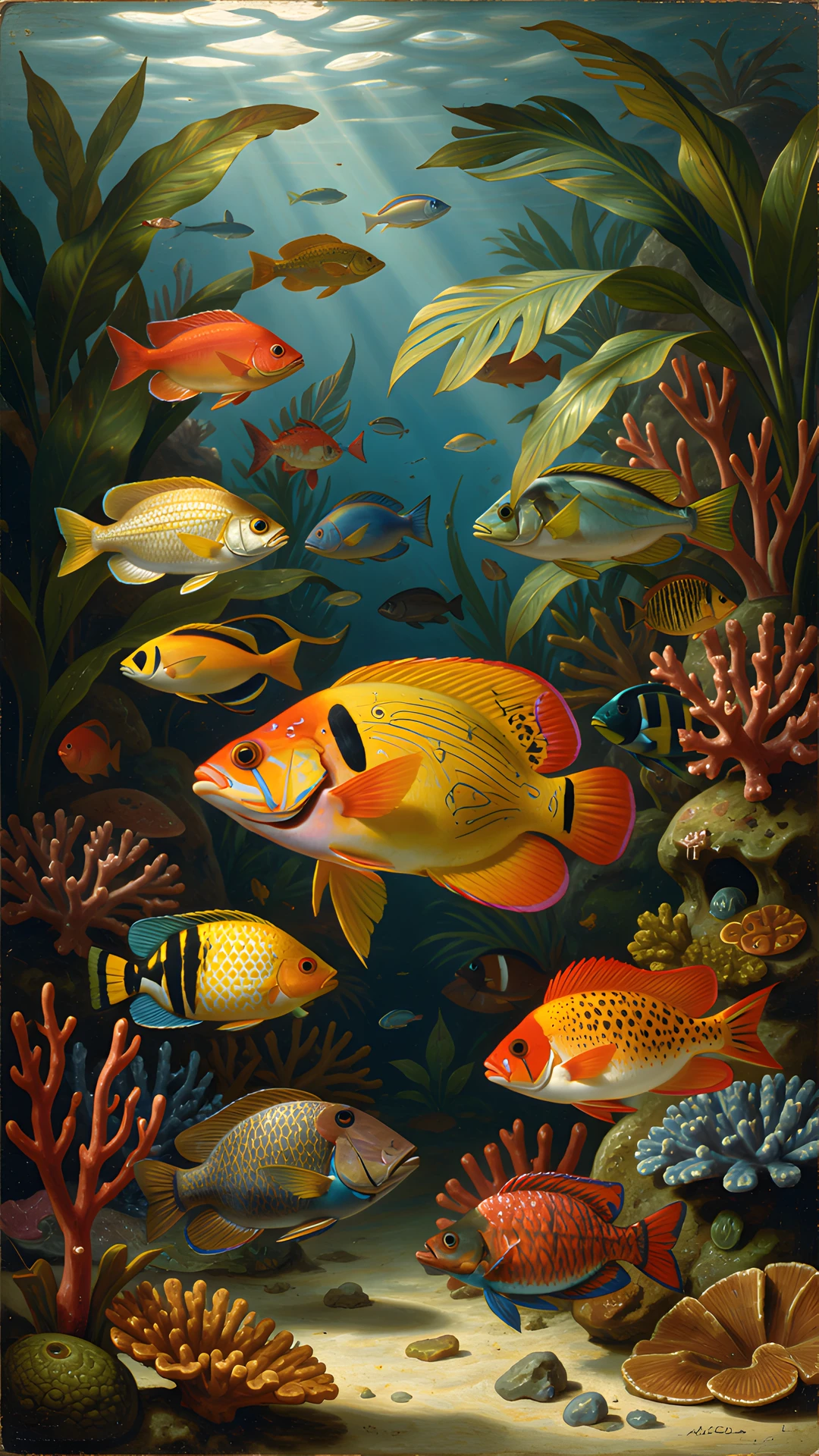 Tropical Fish Scene