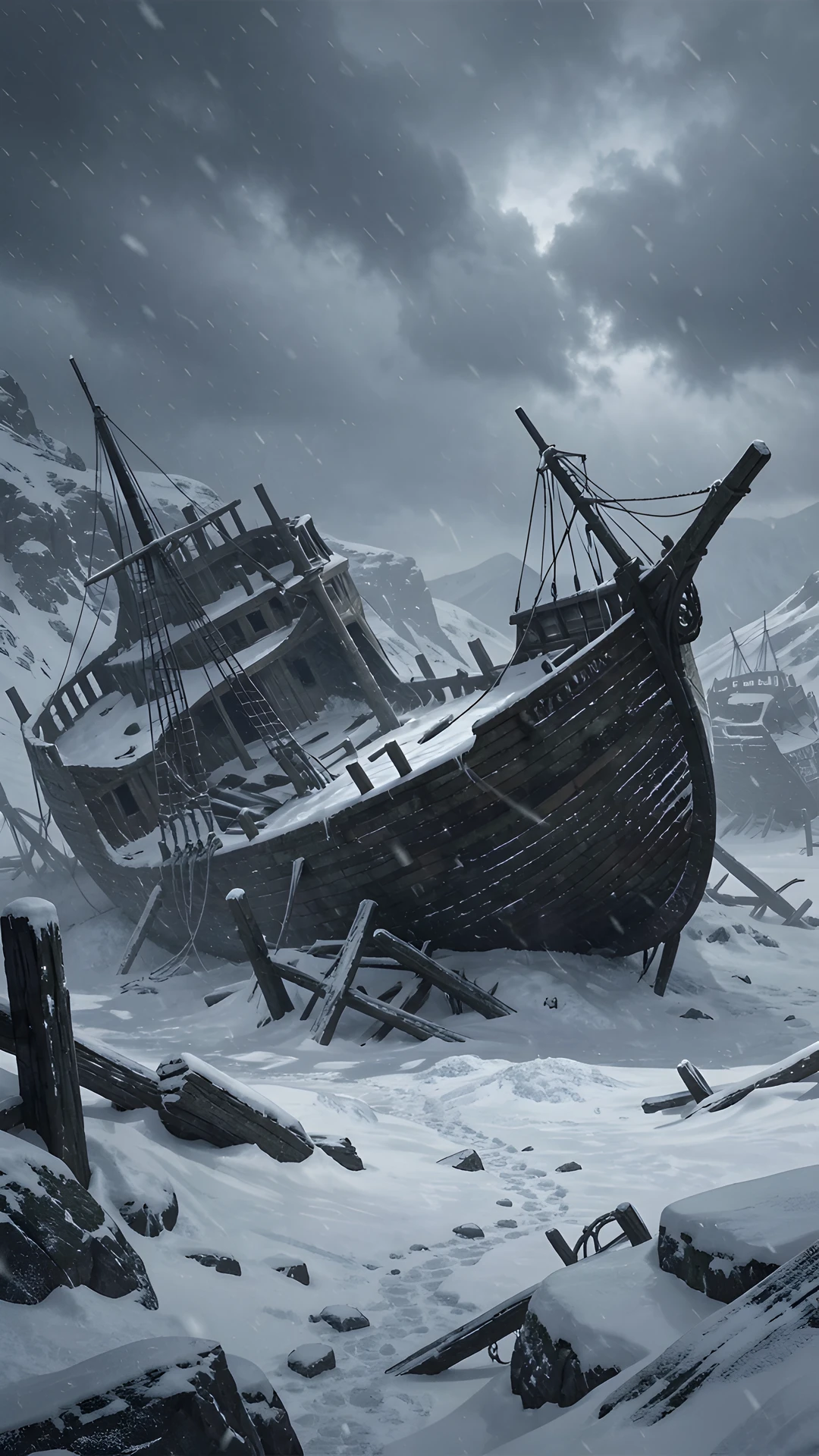 Frozen Wreckage