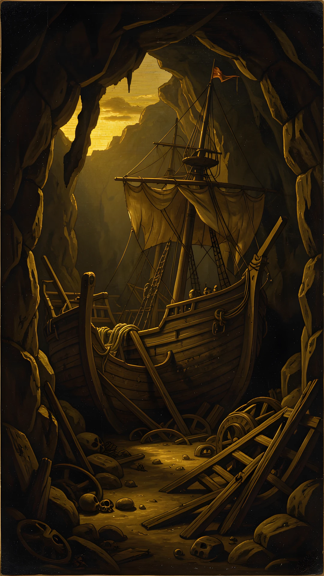 Leonardos Sunken Ship