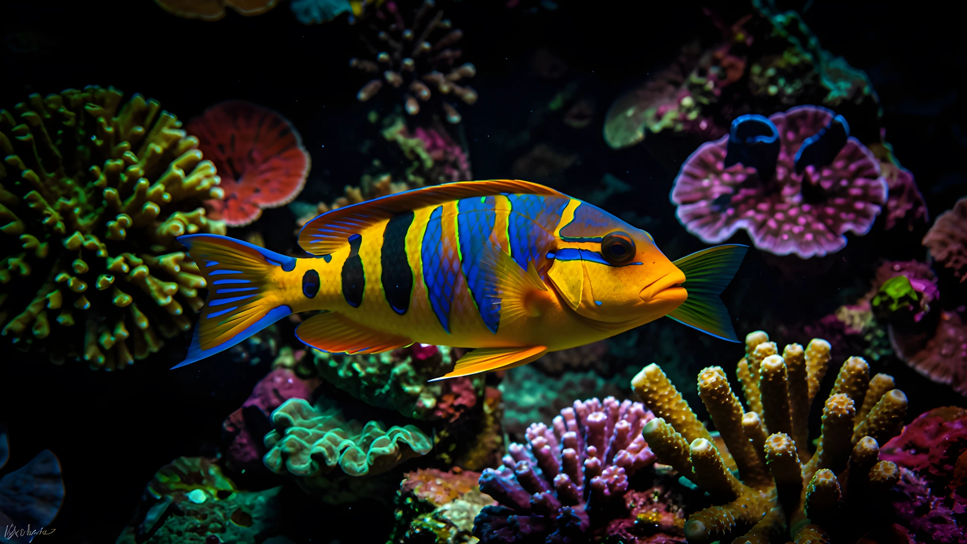 Tropical Fish Scene