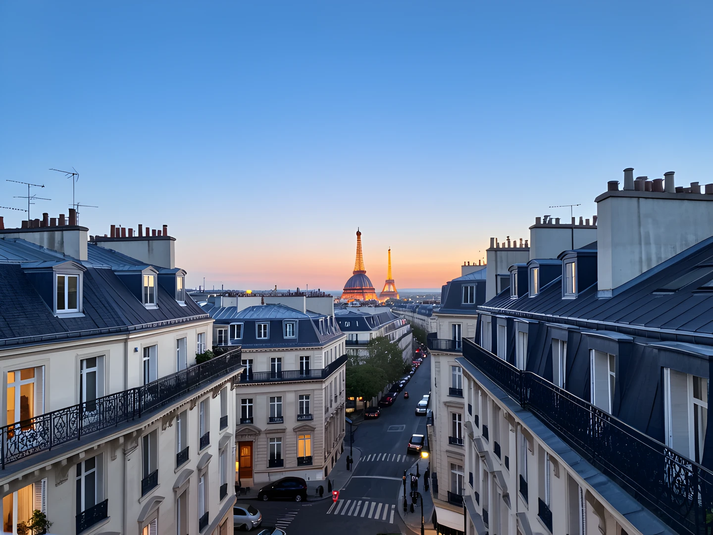 Paris Cityscape