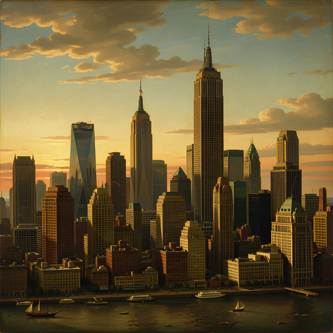 City Skyline Glow