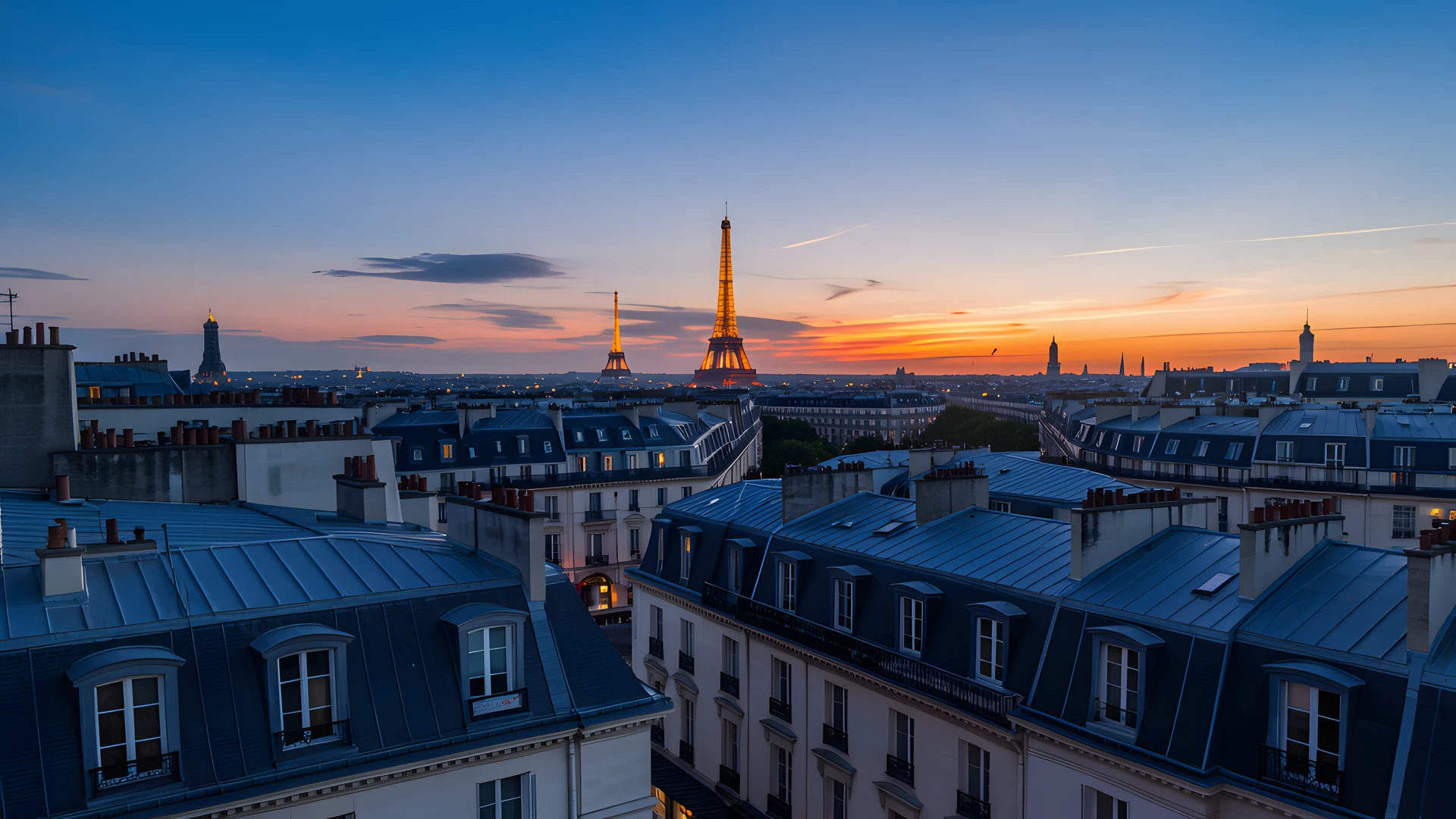 Paris Cityscape