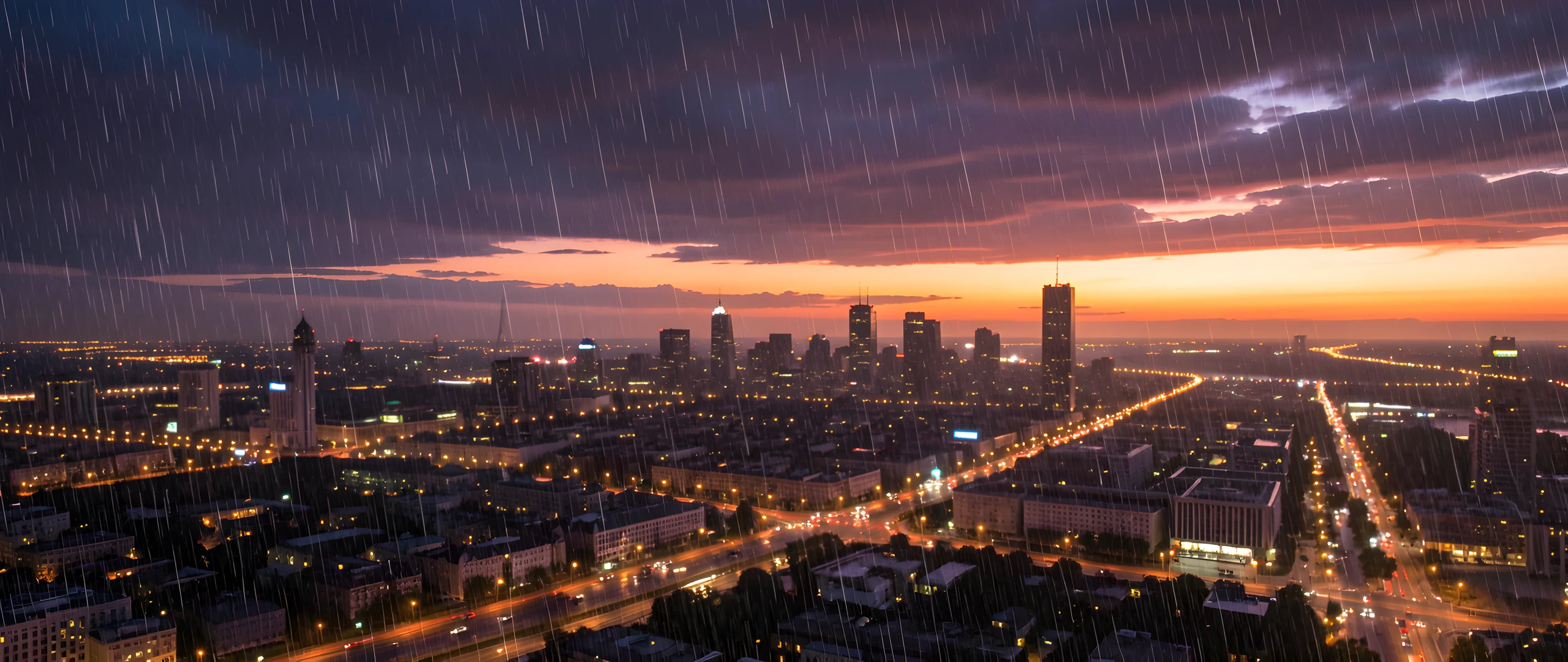 City Night Sky