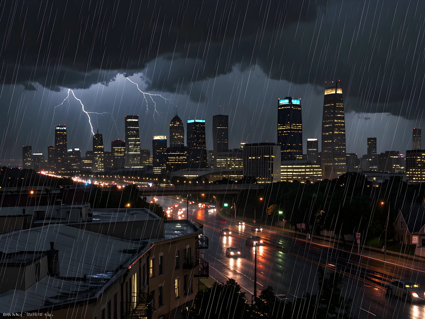 Dark City Sky