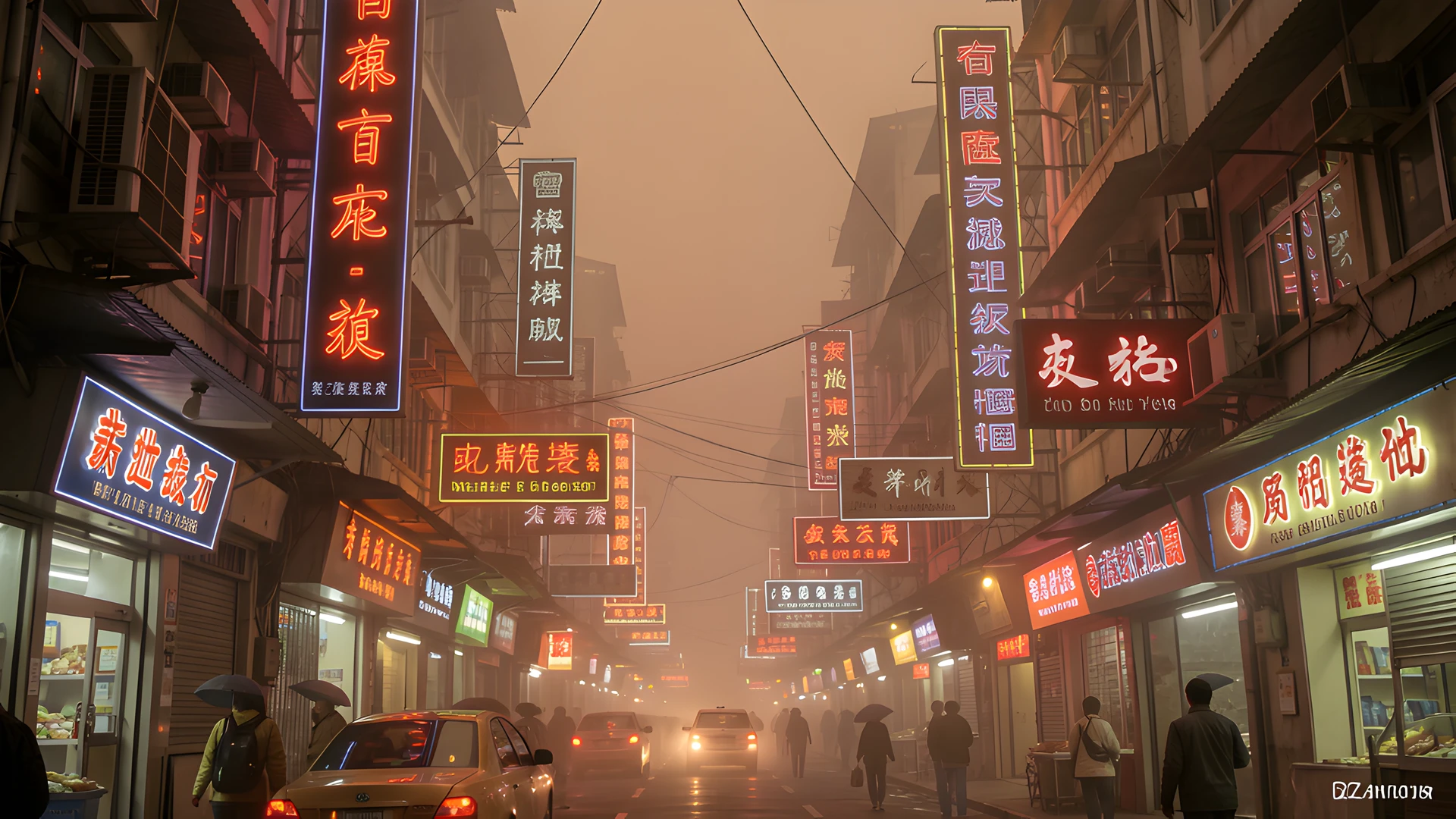 Neon Cityscape