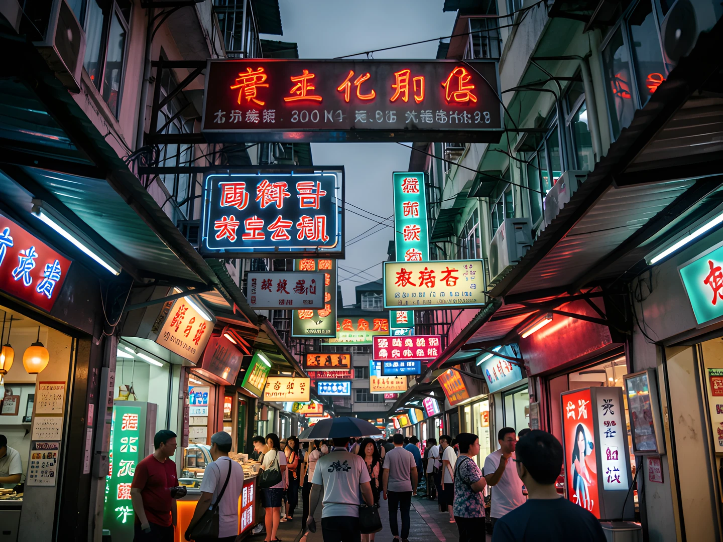 Neon Cityscape