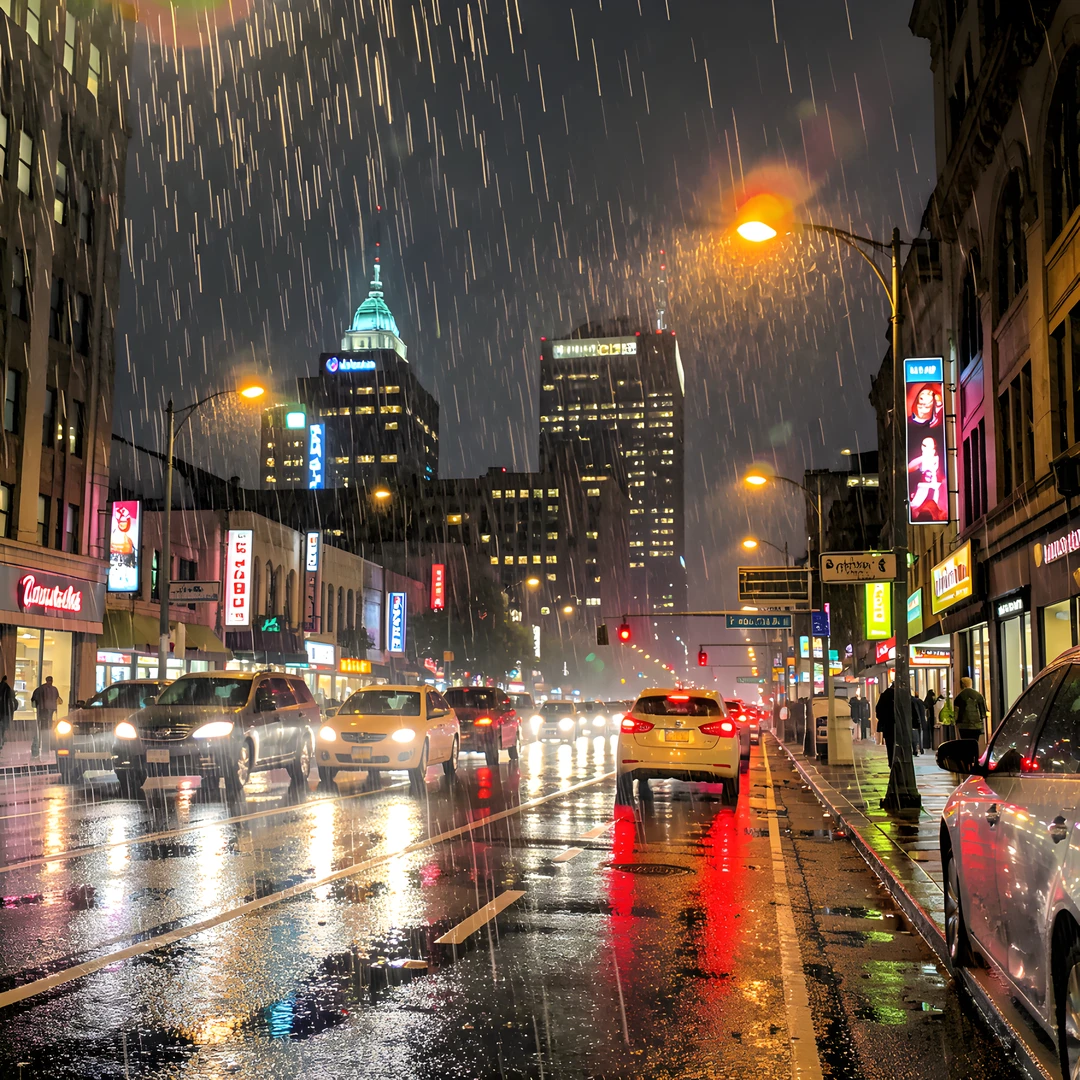 City Street Glow