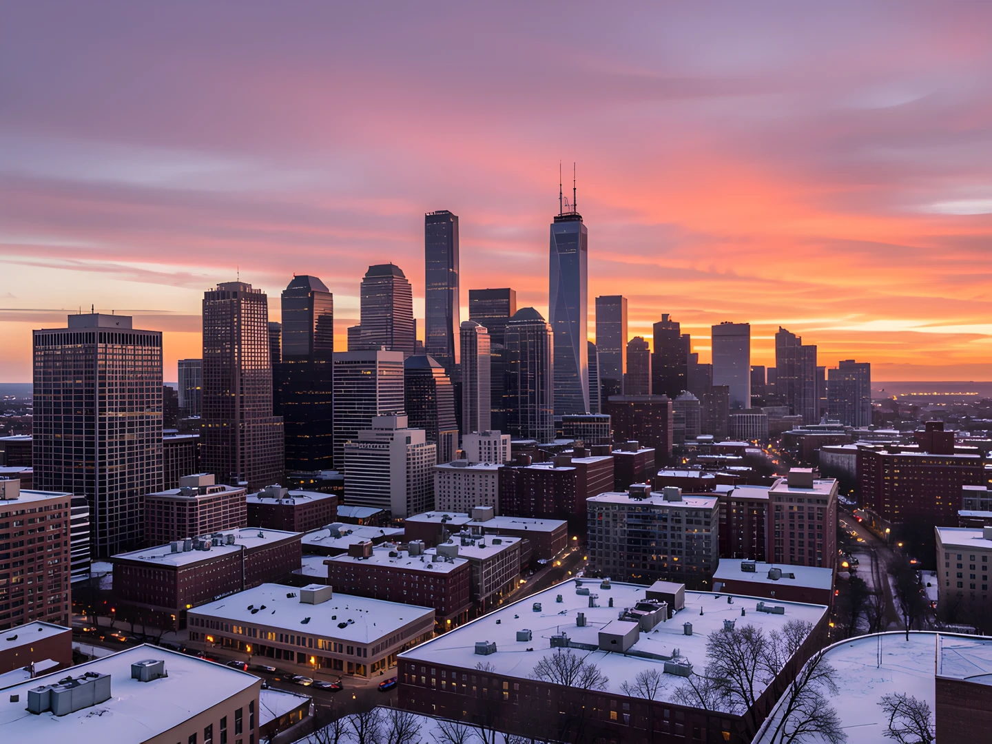 City Skyline Glow