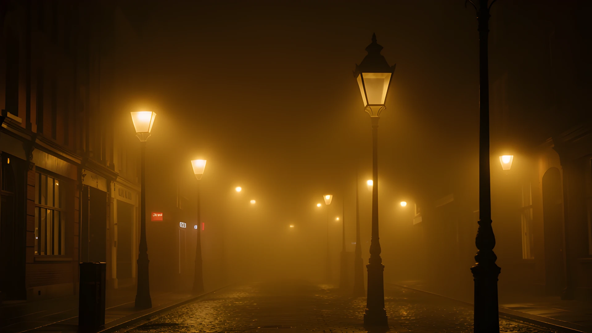London Evening Glow