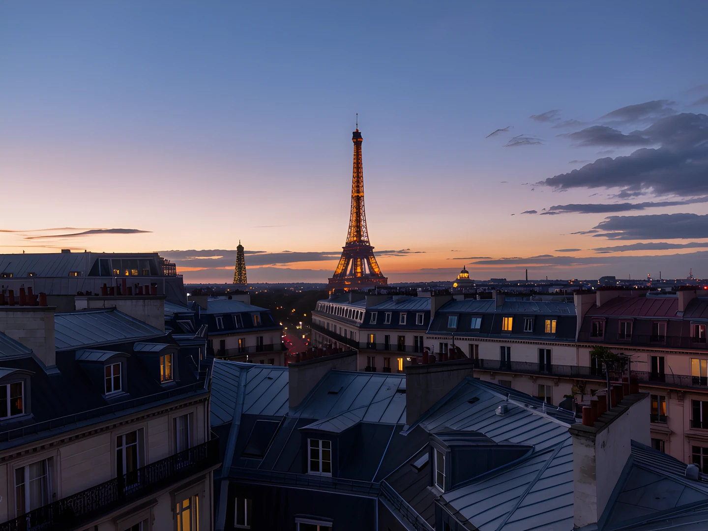 Eiffel Tower Glow