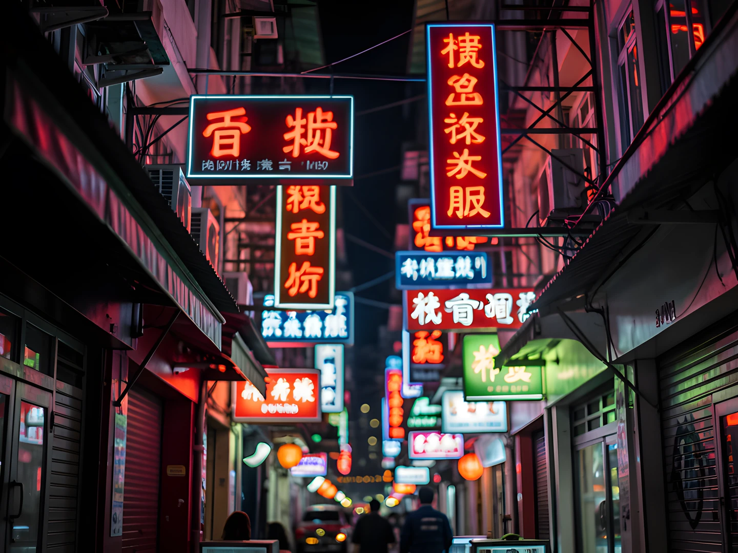 Neon Cityscape