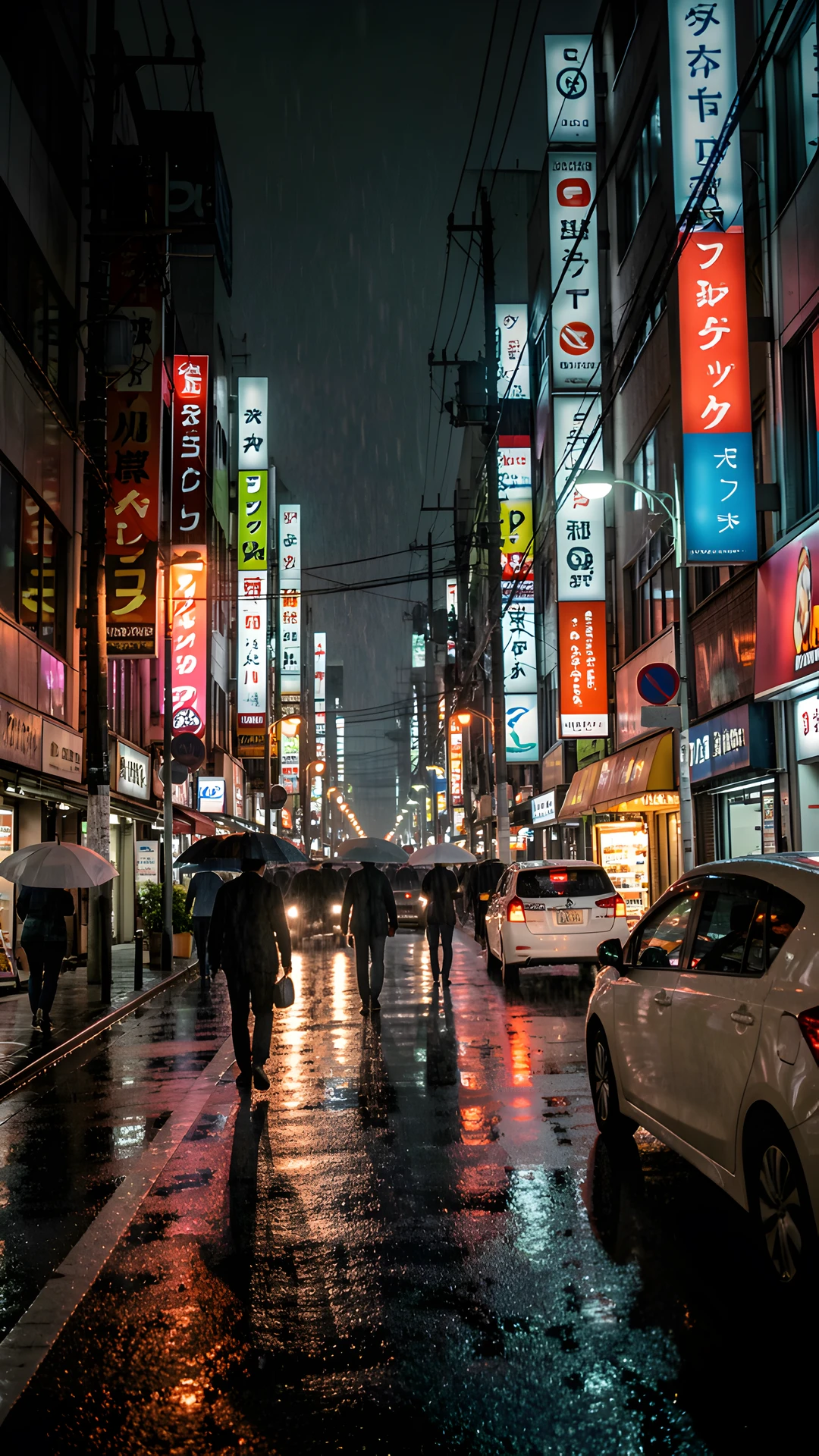 Dark Tokyo Streets