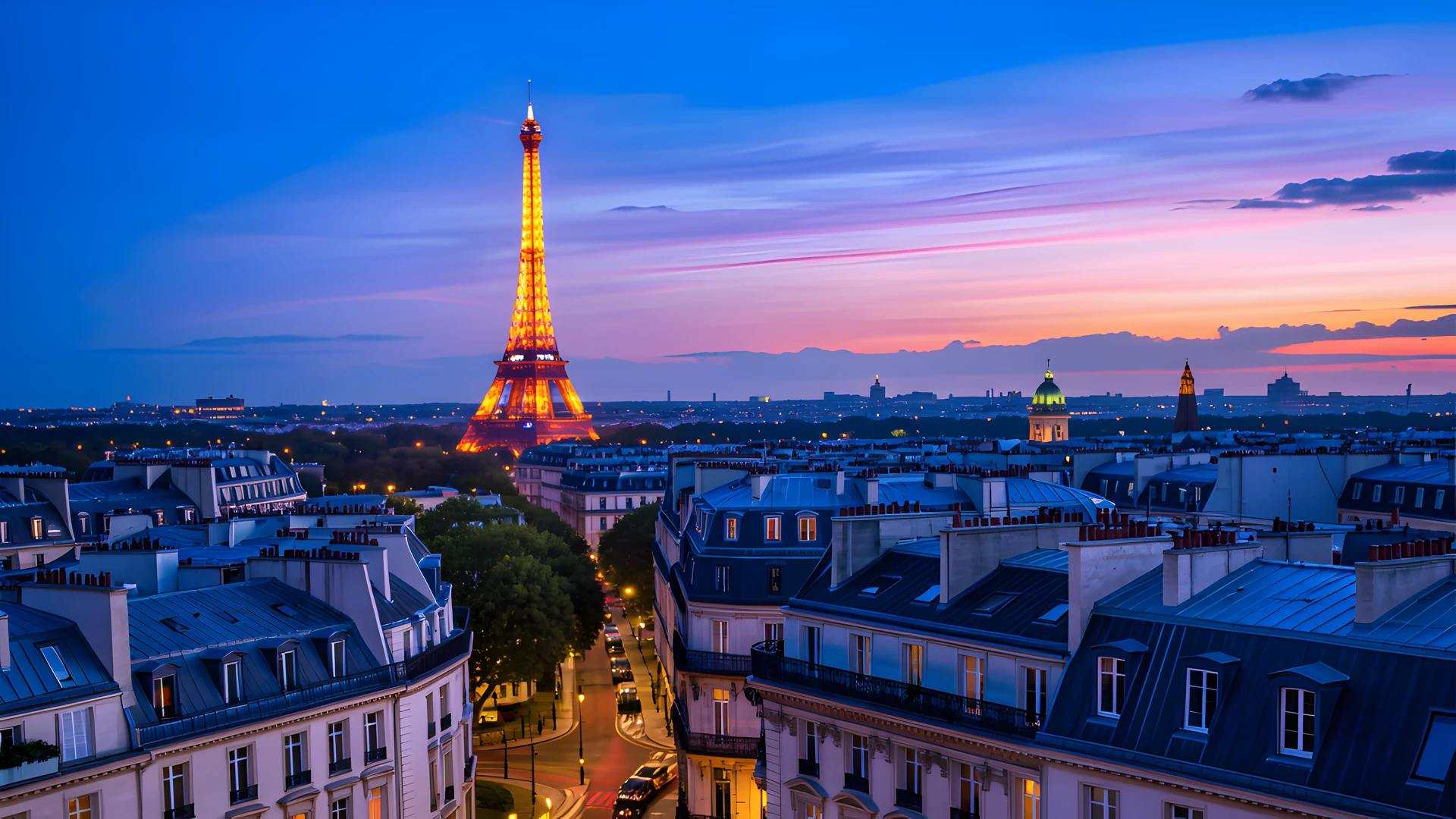 Parisian Cityscape