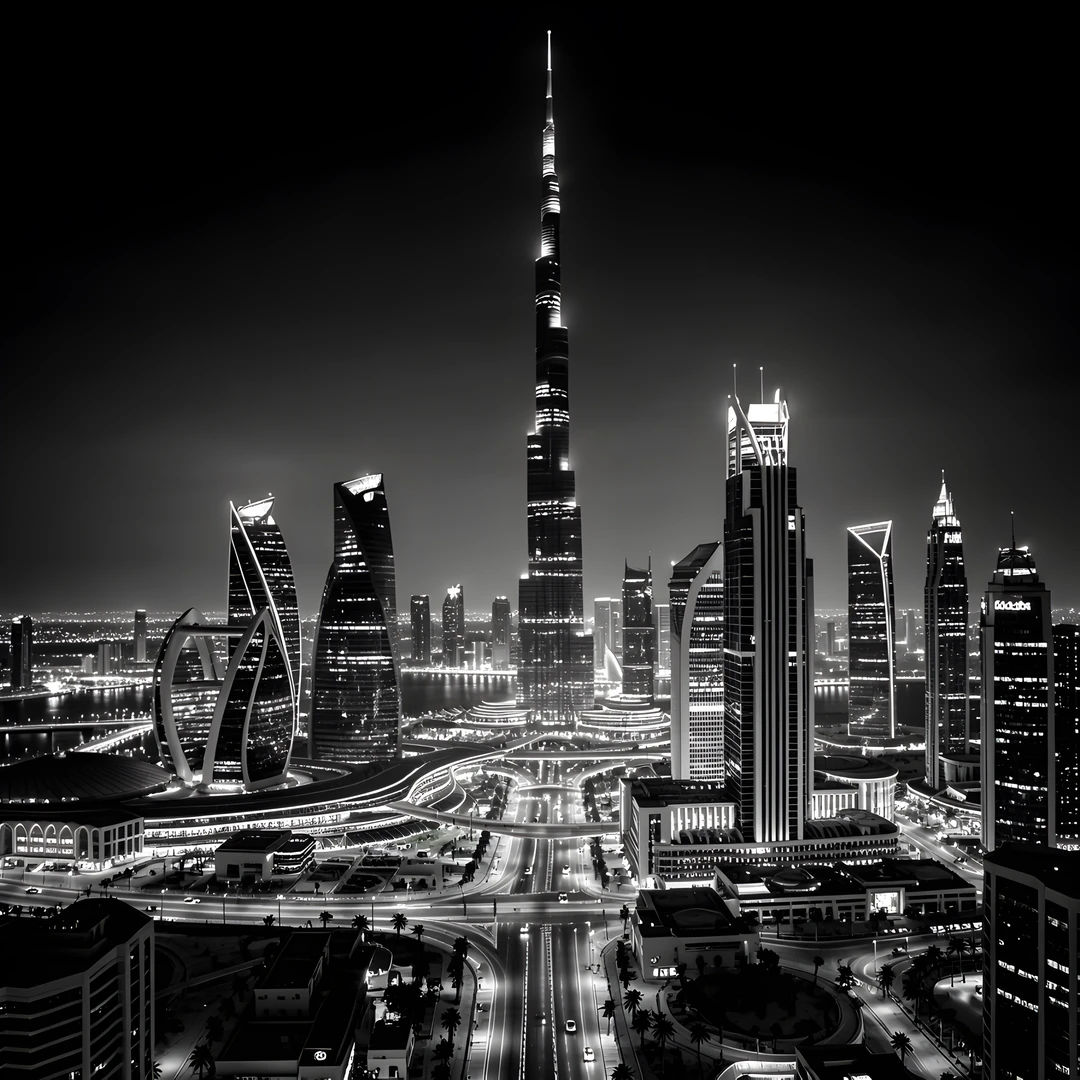 Cityscape Nightfall