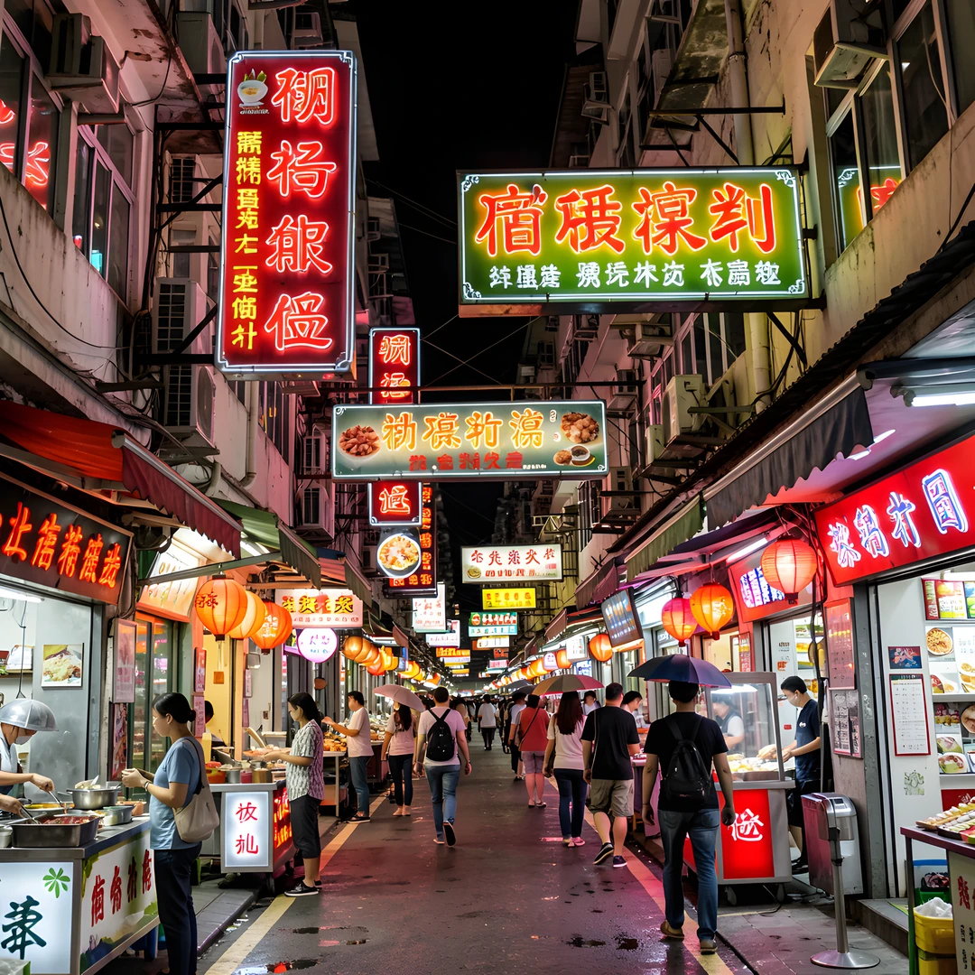 Neon Cityscape