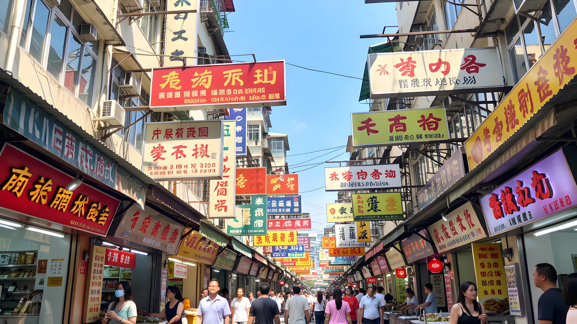 Neon City Streets