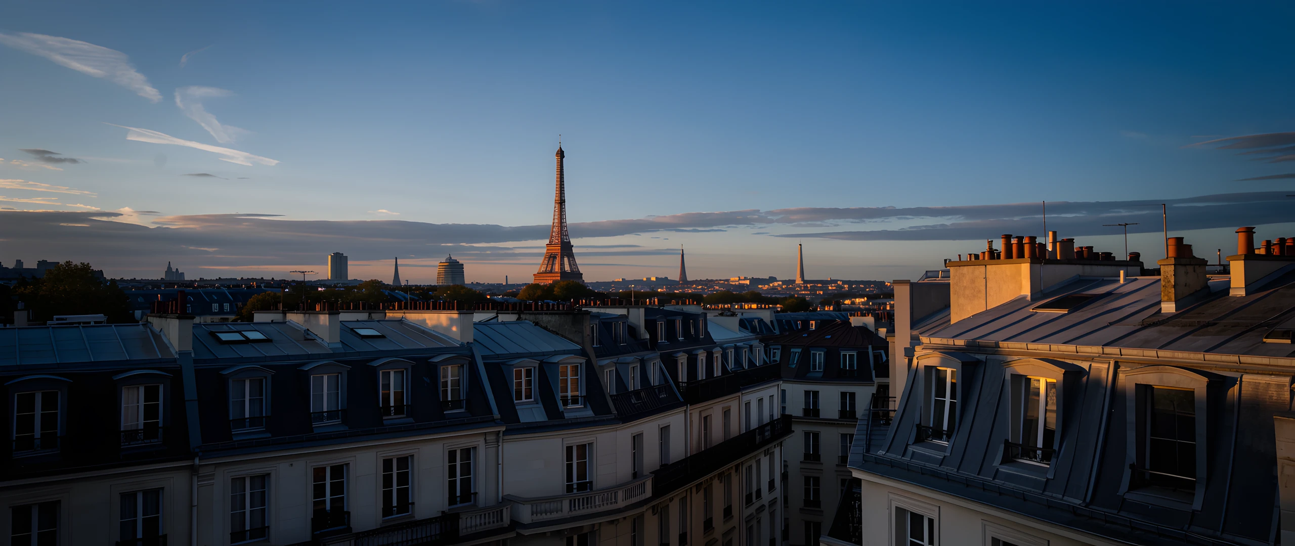 Paris Sunrise Glow