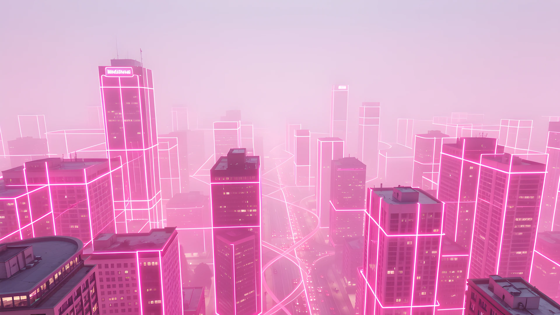 Neon Cityscape