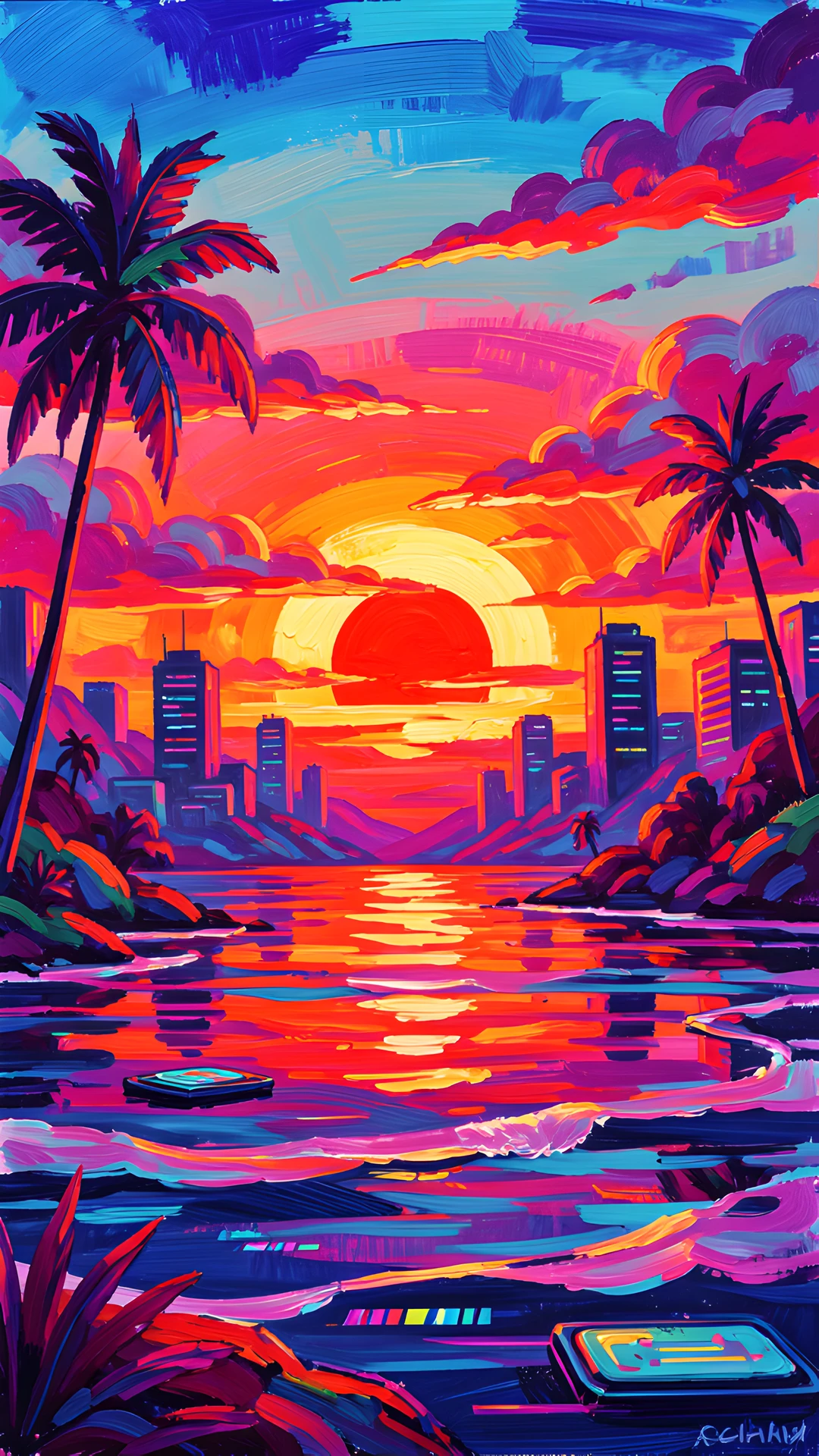 Impressionist Sunset