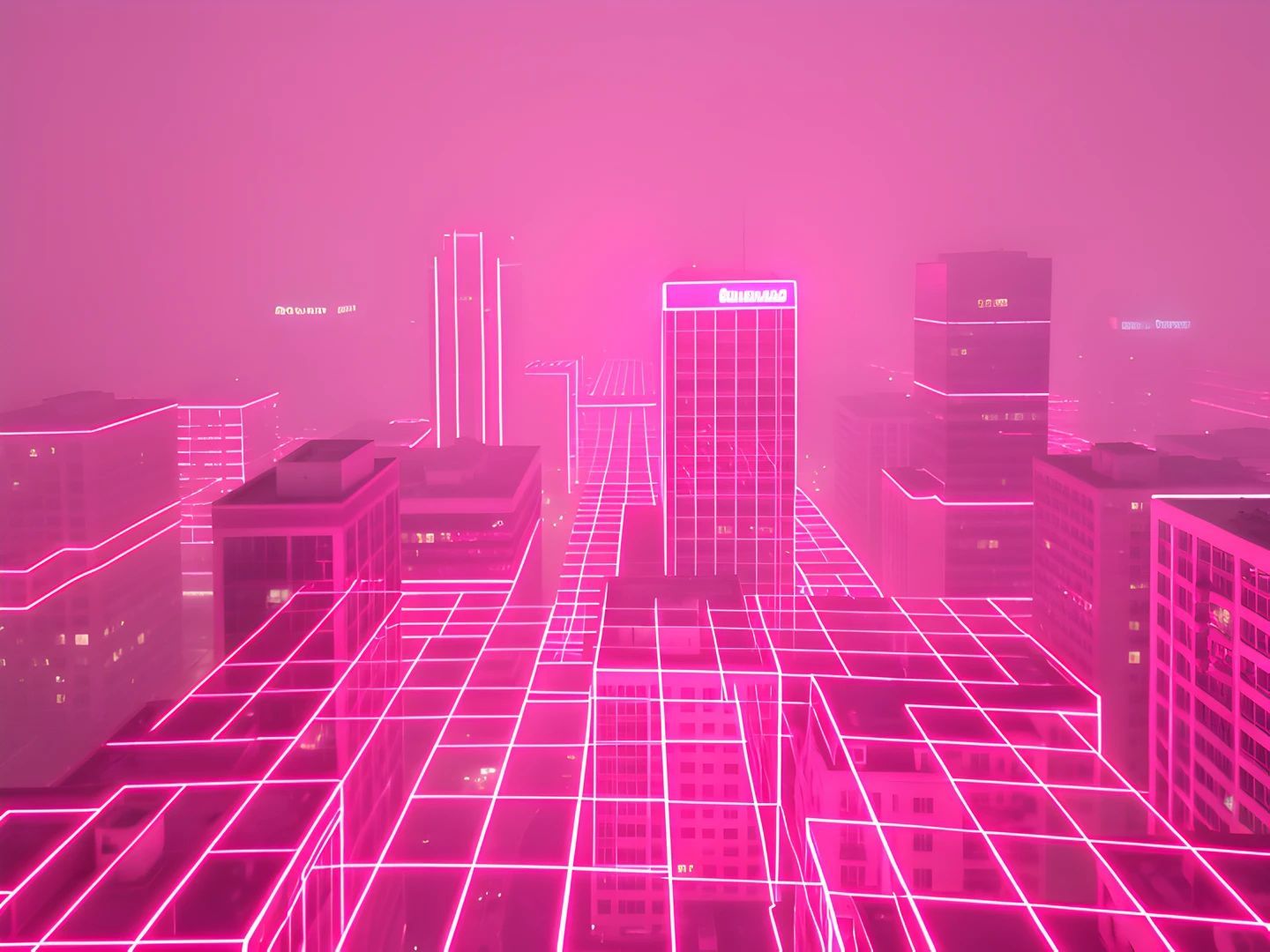 Neon Cityscape