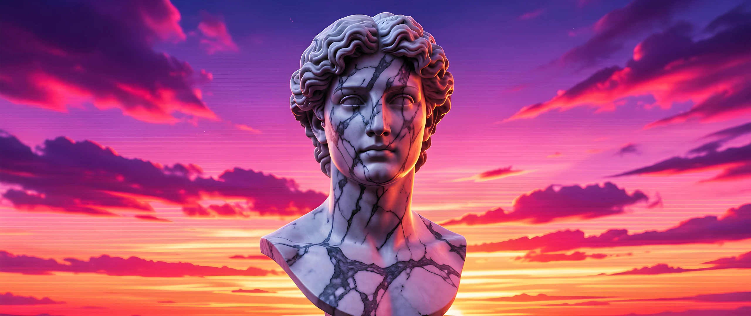 Vaporwave Sunset