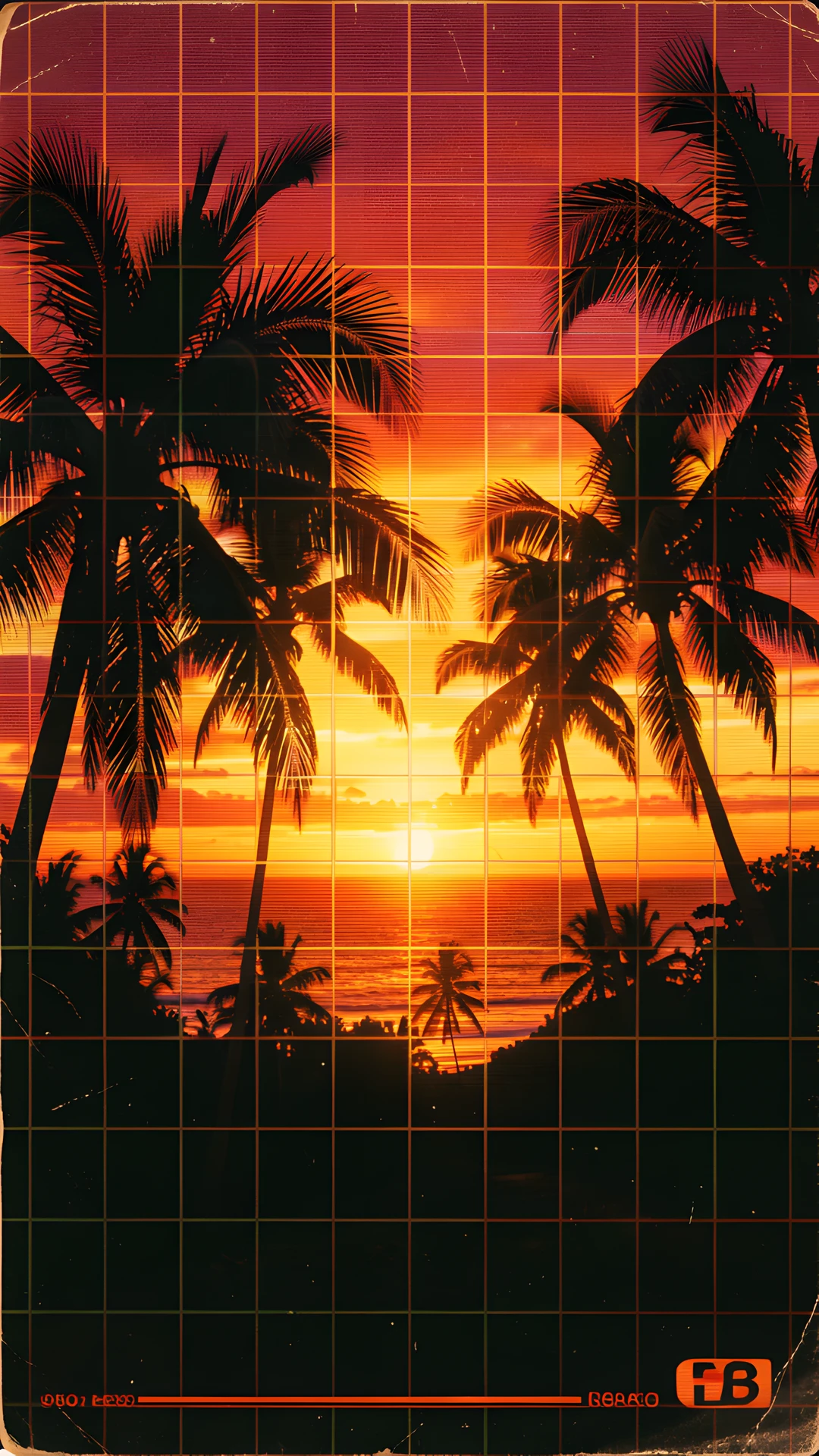 Golden Palm Grid