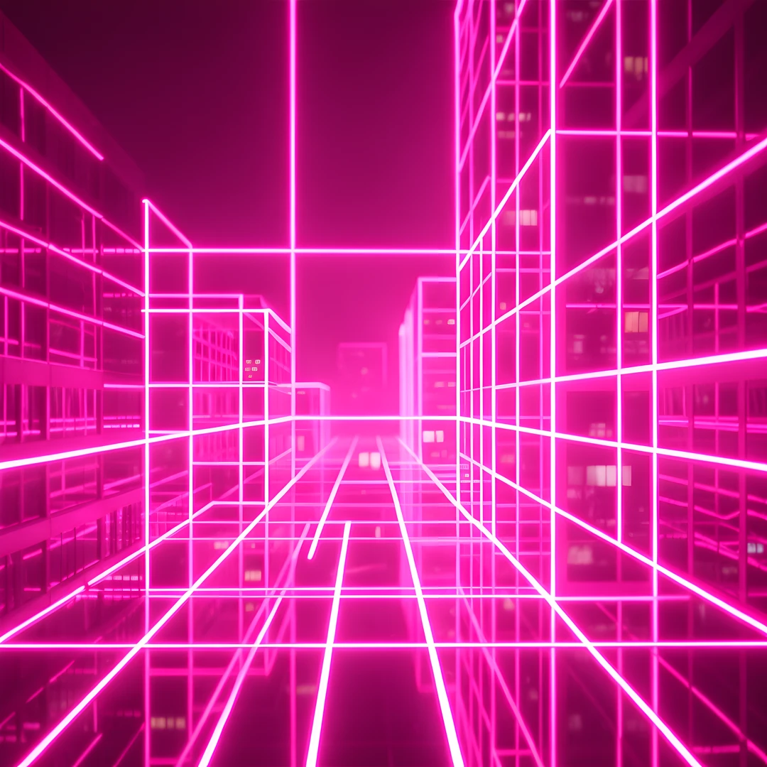 Neon Cityscape