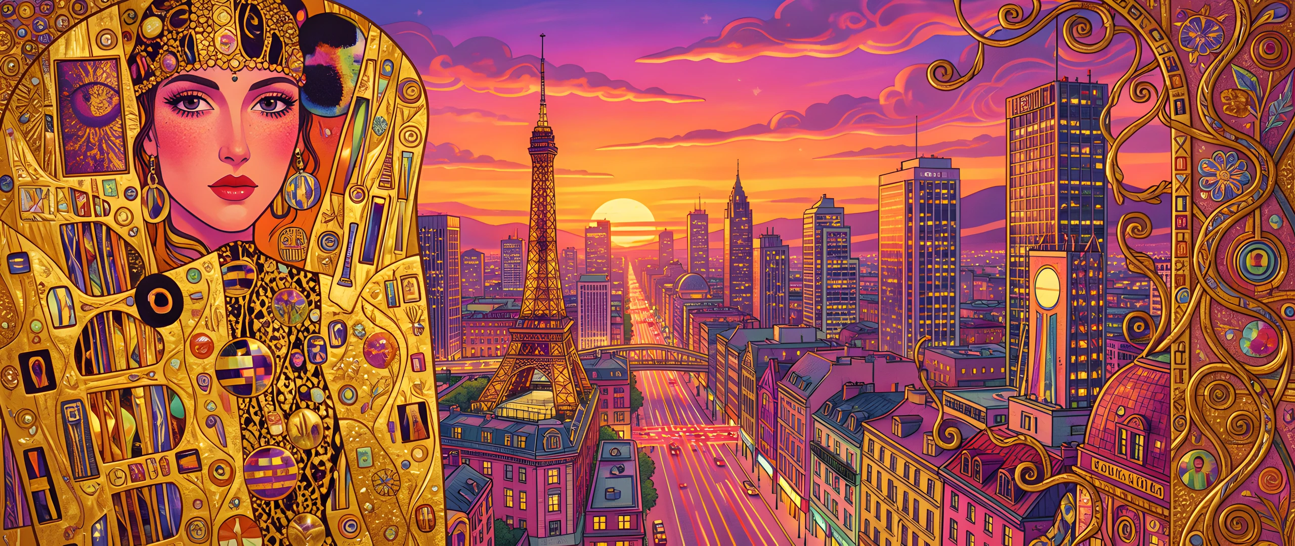 Digital Dreamscapes Neon