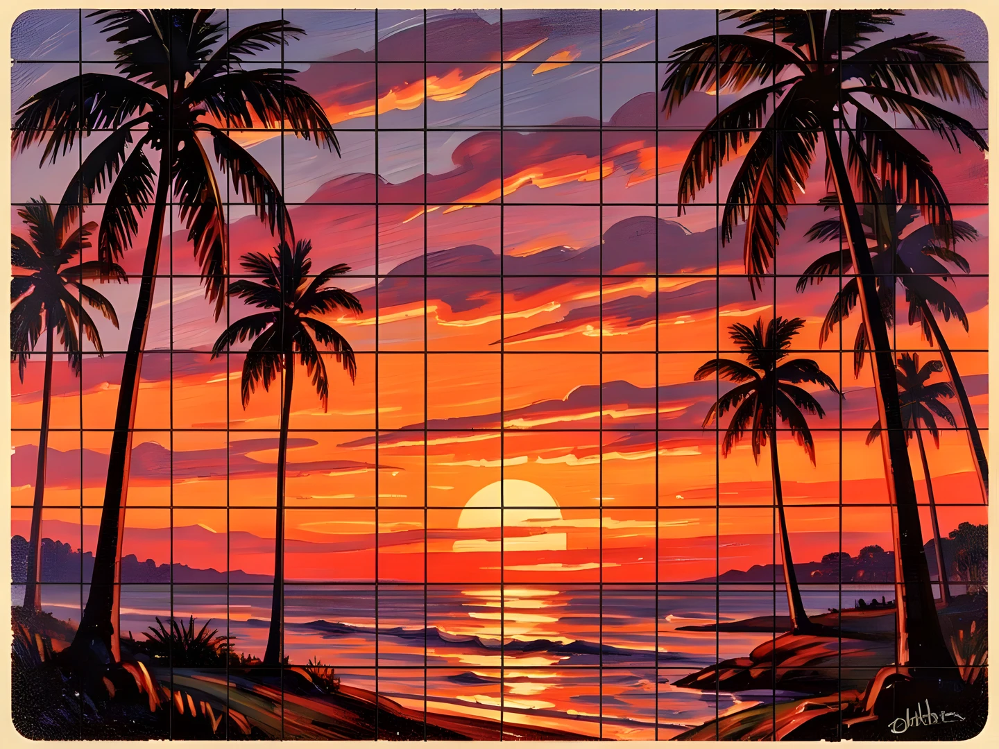 Miami Vice Grid