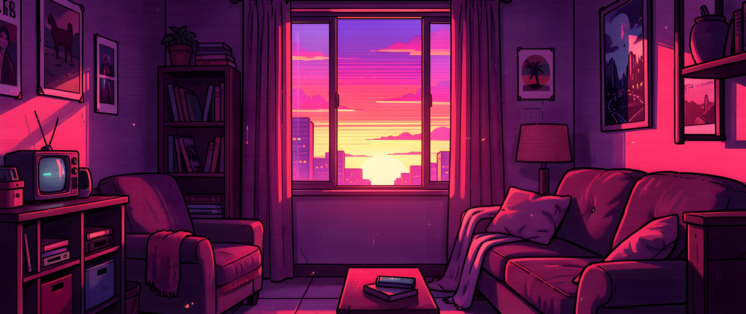 Retro Fading Light