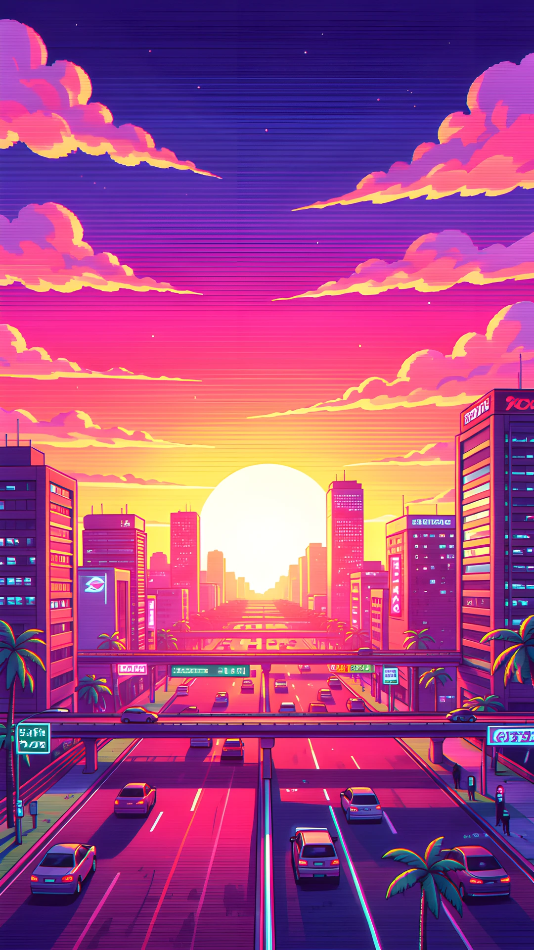 Synthwave Sunset