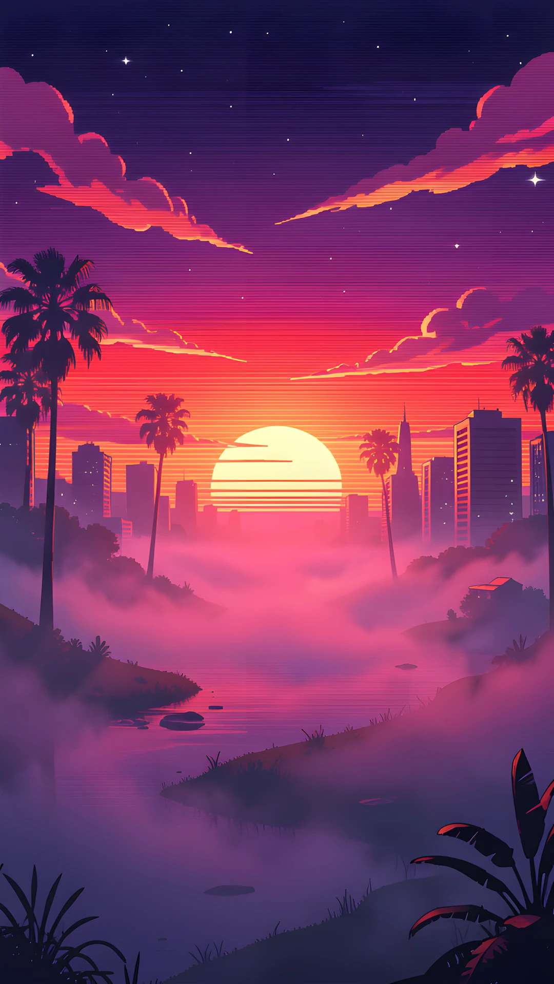 Retro Neon Dreams