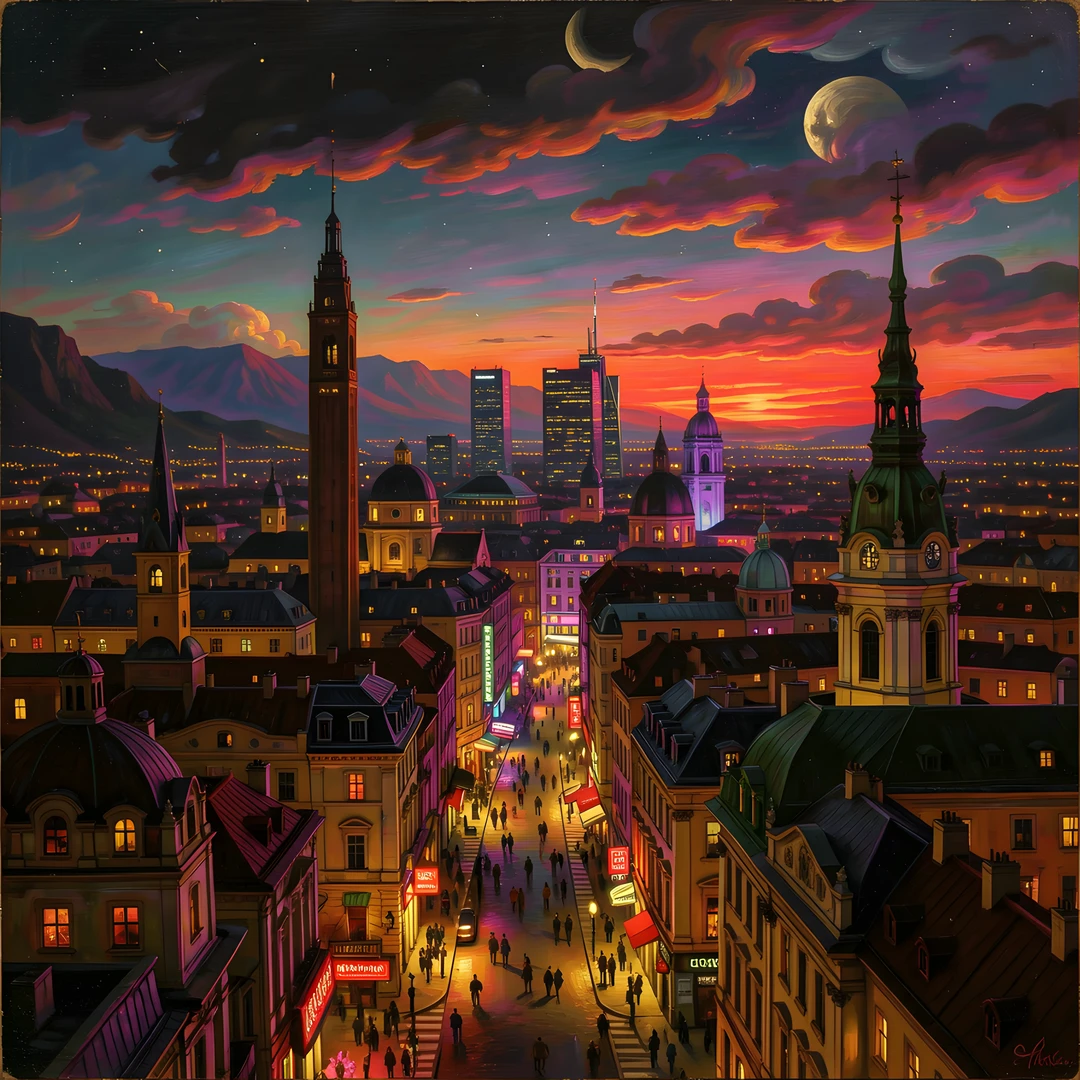 Dark Cityscape
