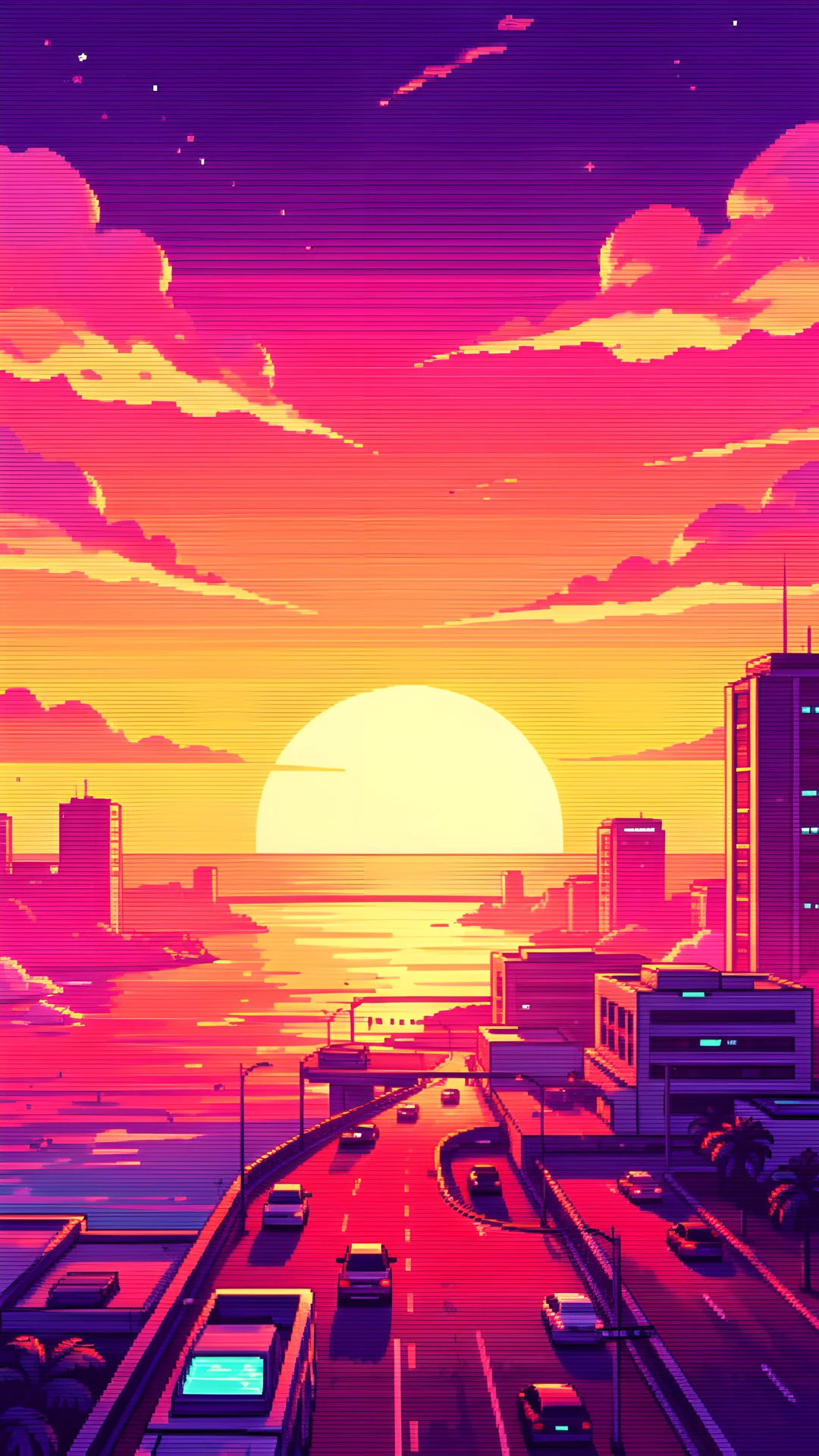 Synthwave Sunset