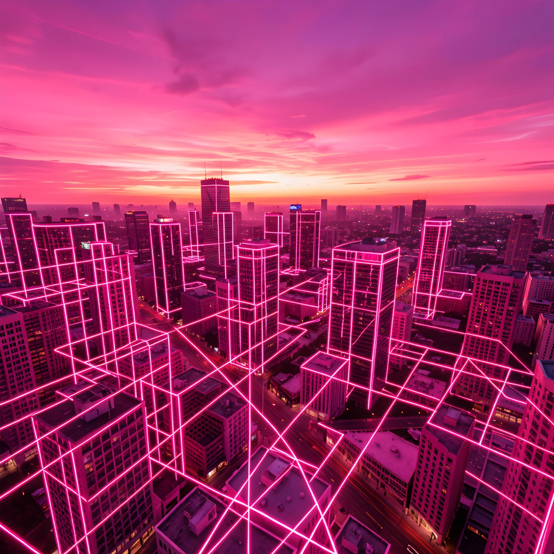 Neon Cityscape