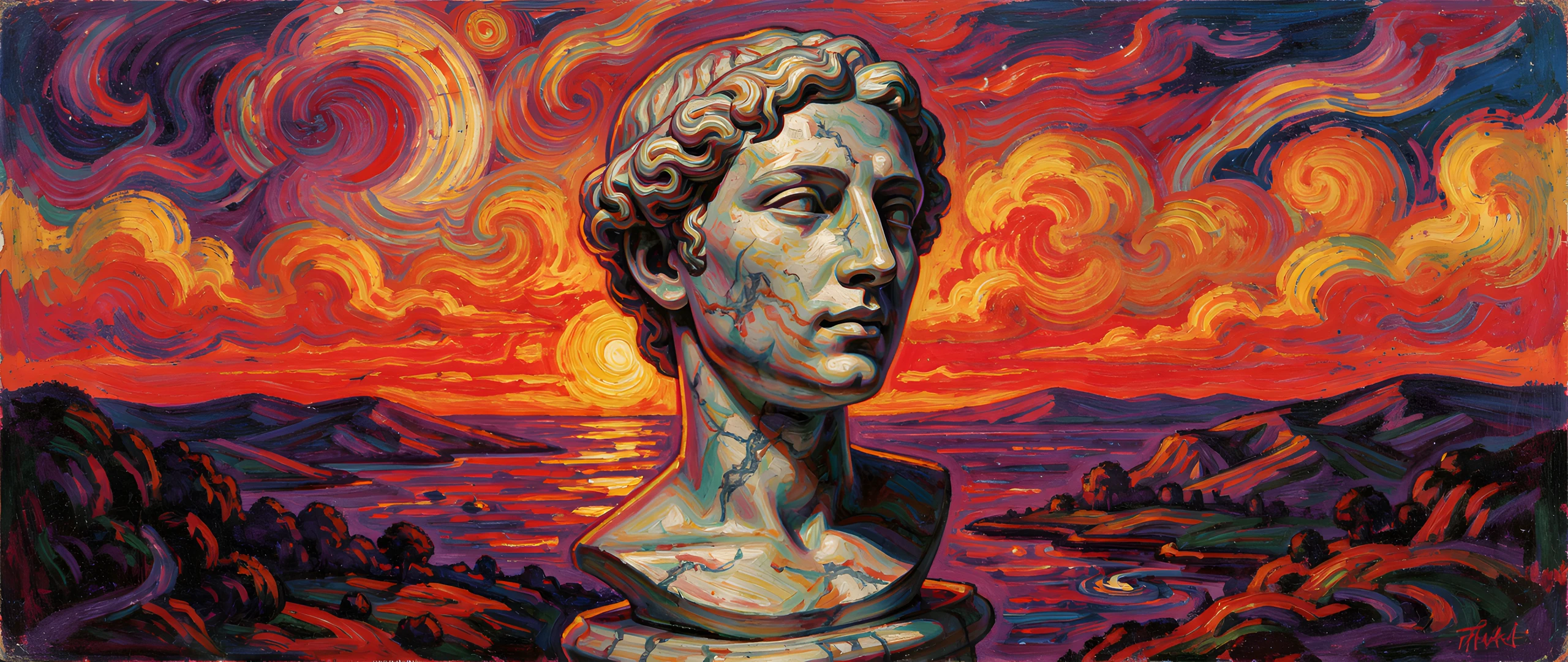 Vaporwave Sunset