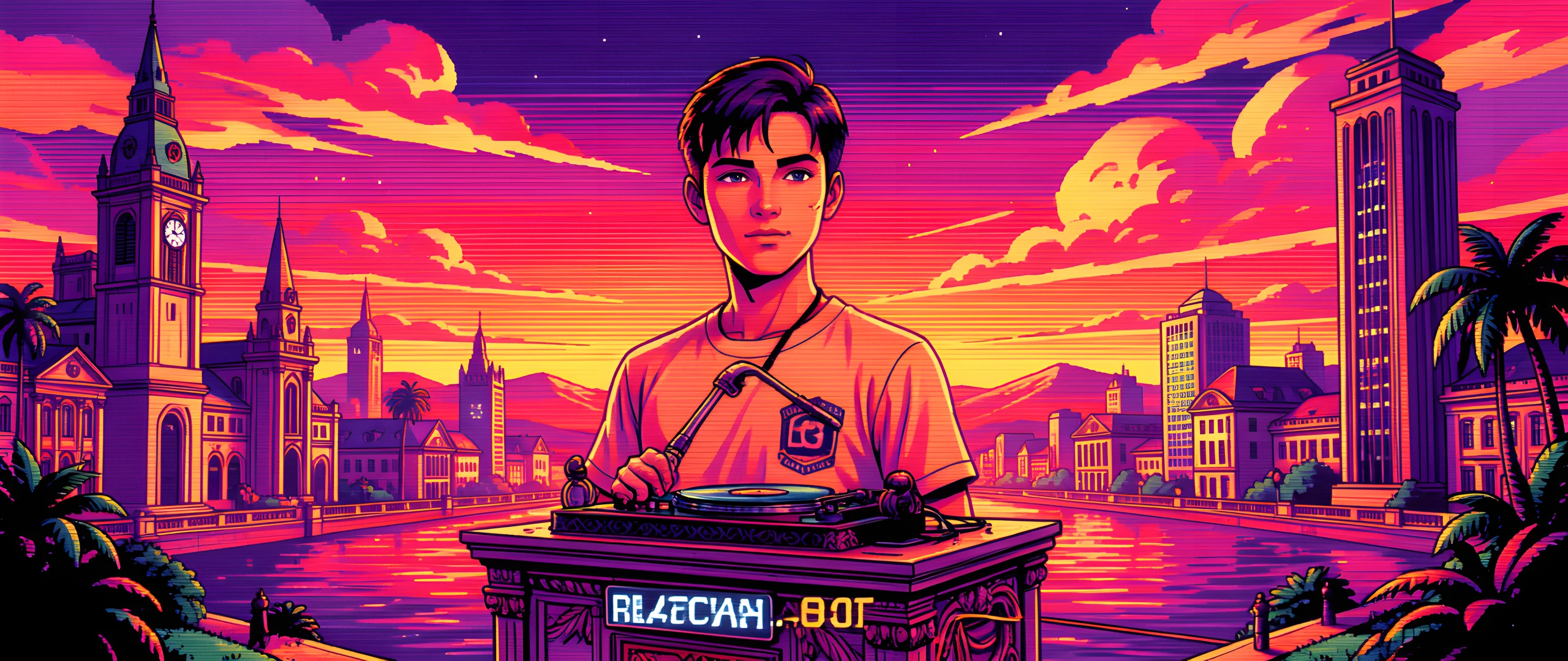 Retro Sunset Dreams