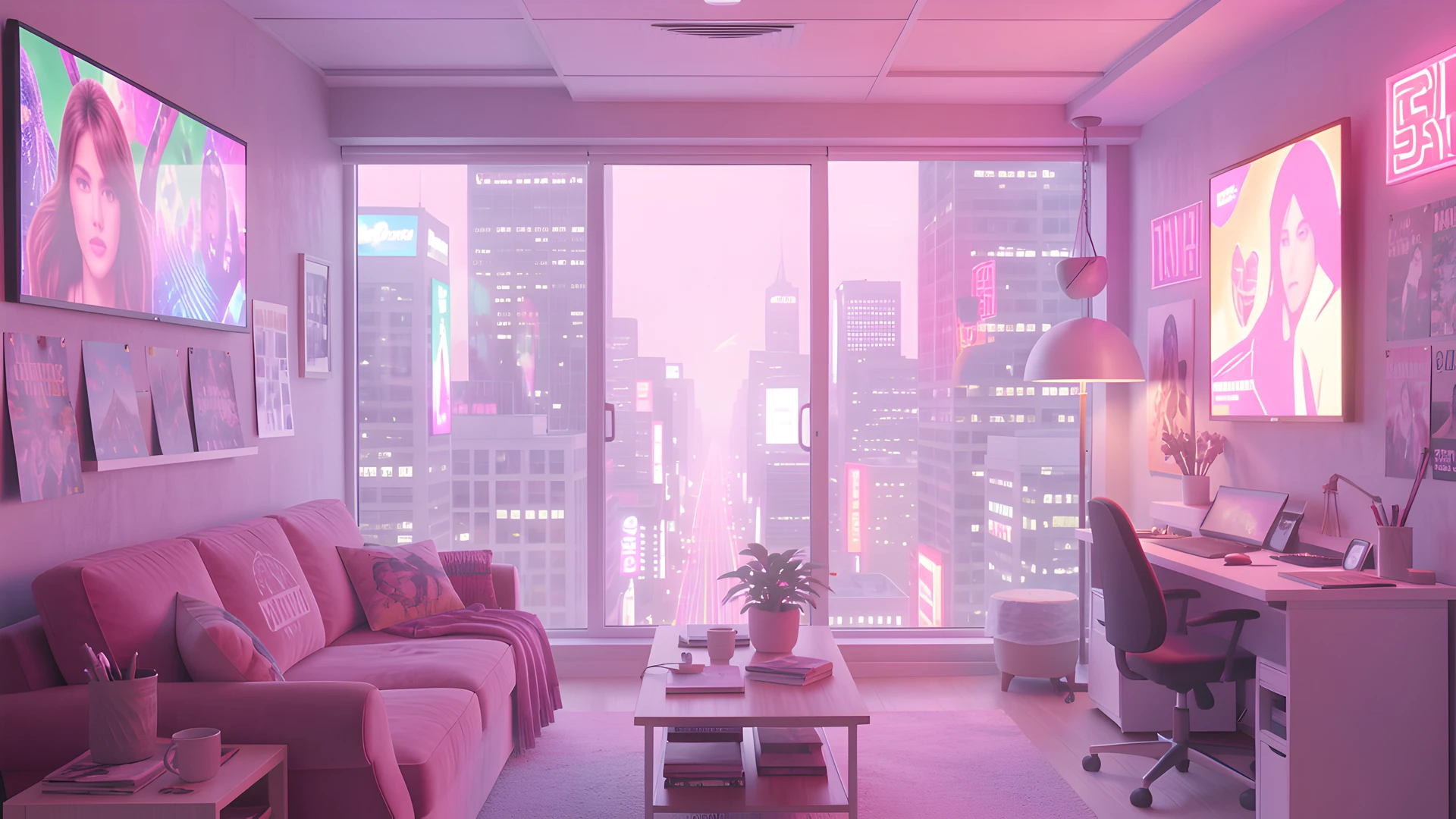 Vaporwave Glow