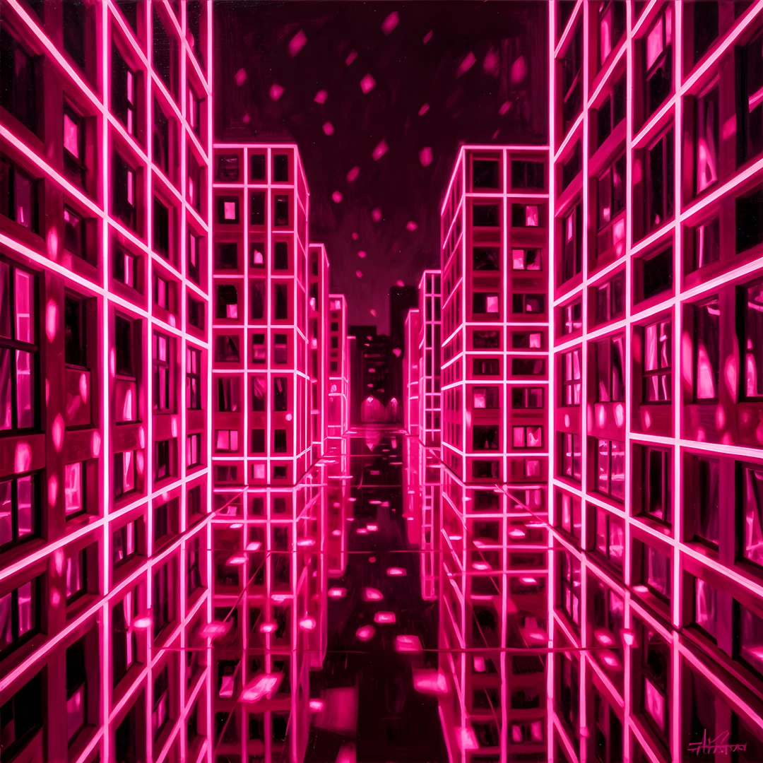 Pink City Lights