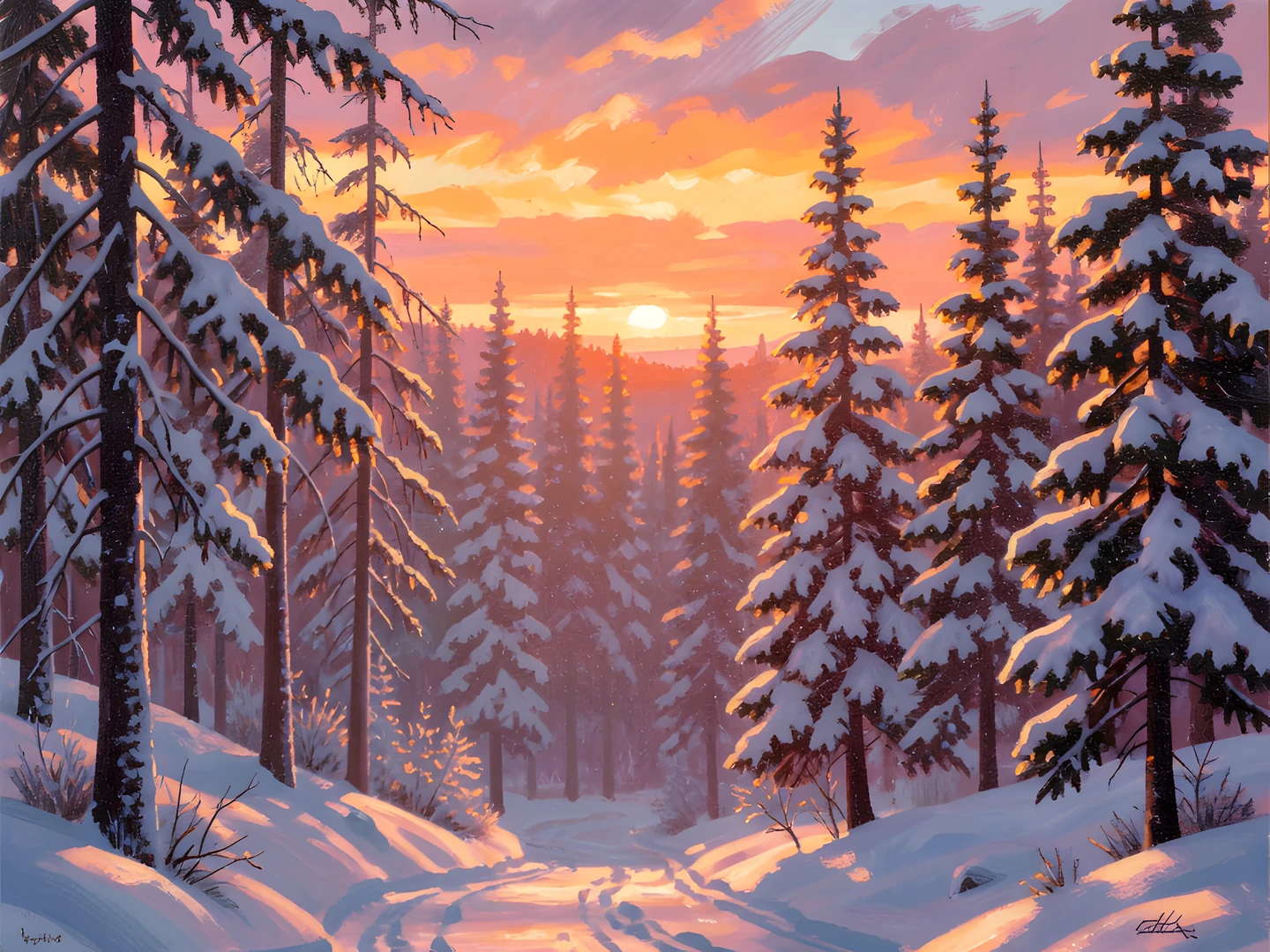 Soft Forest Glow