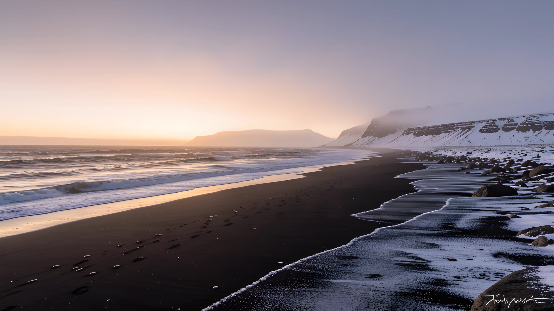 Icelandic Winter Dawn