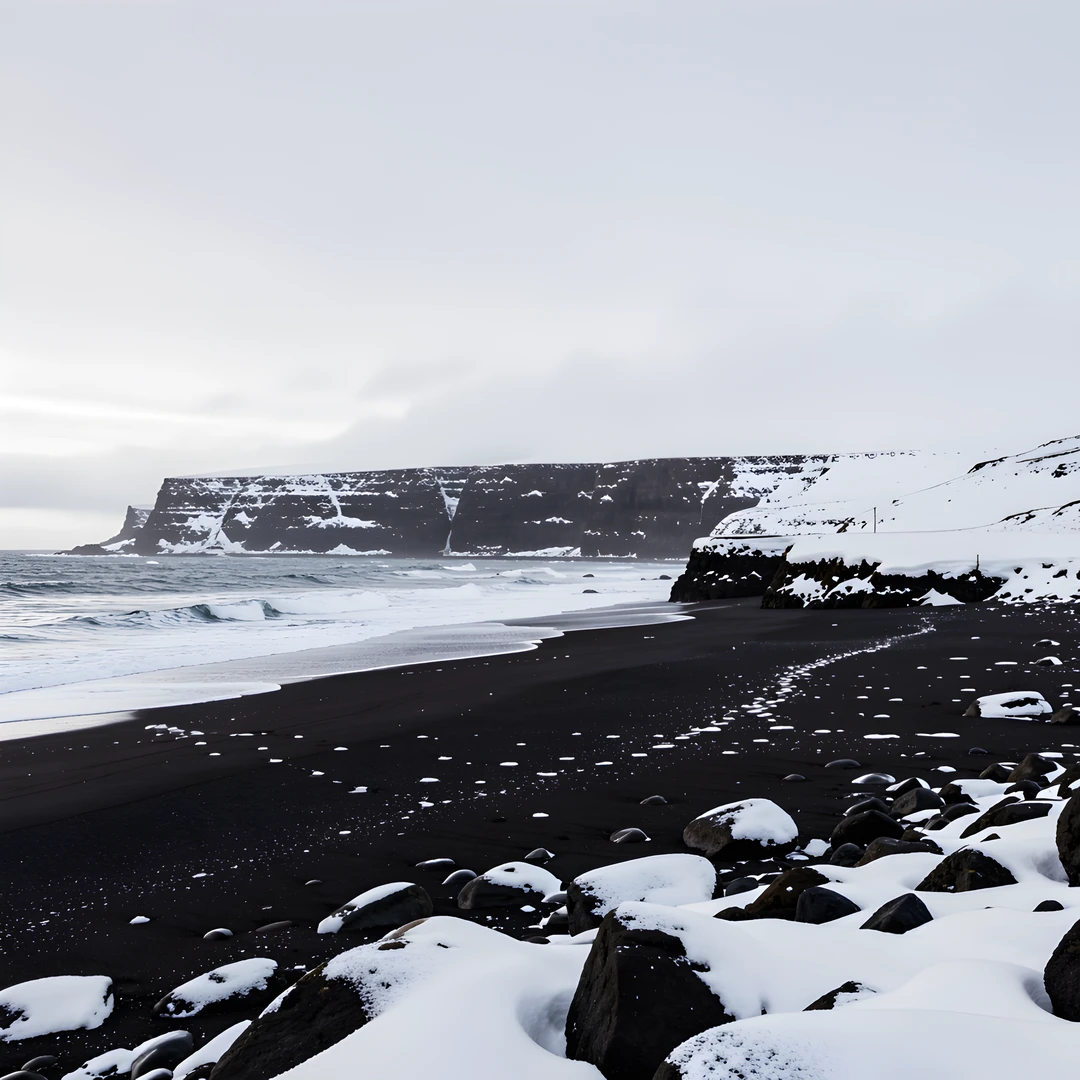 Frozen Black Coast