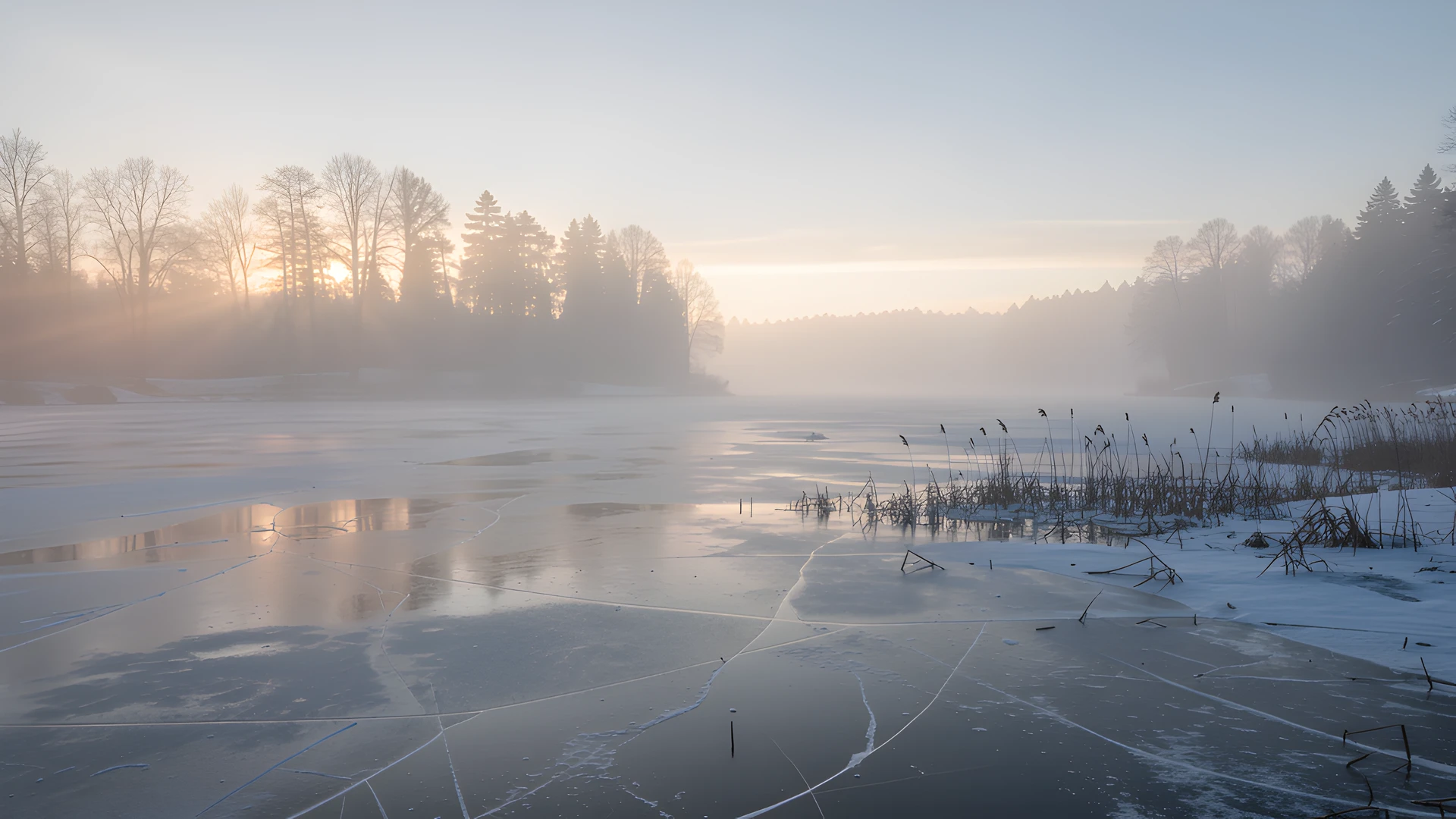 Frozen Morning Mist