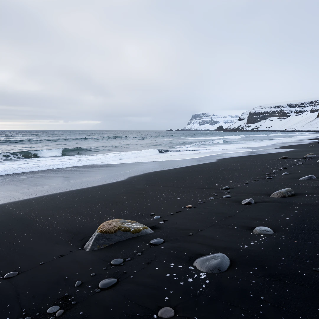 Frozen Black Coast